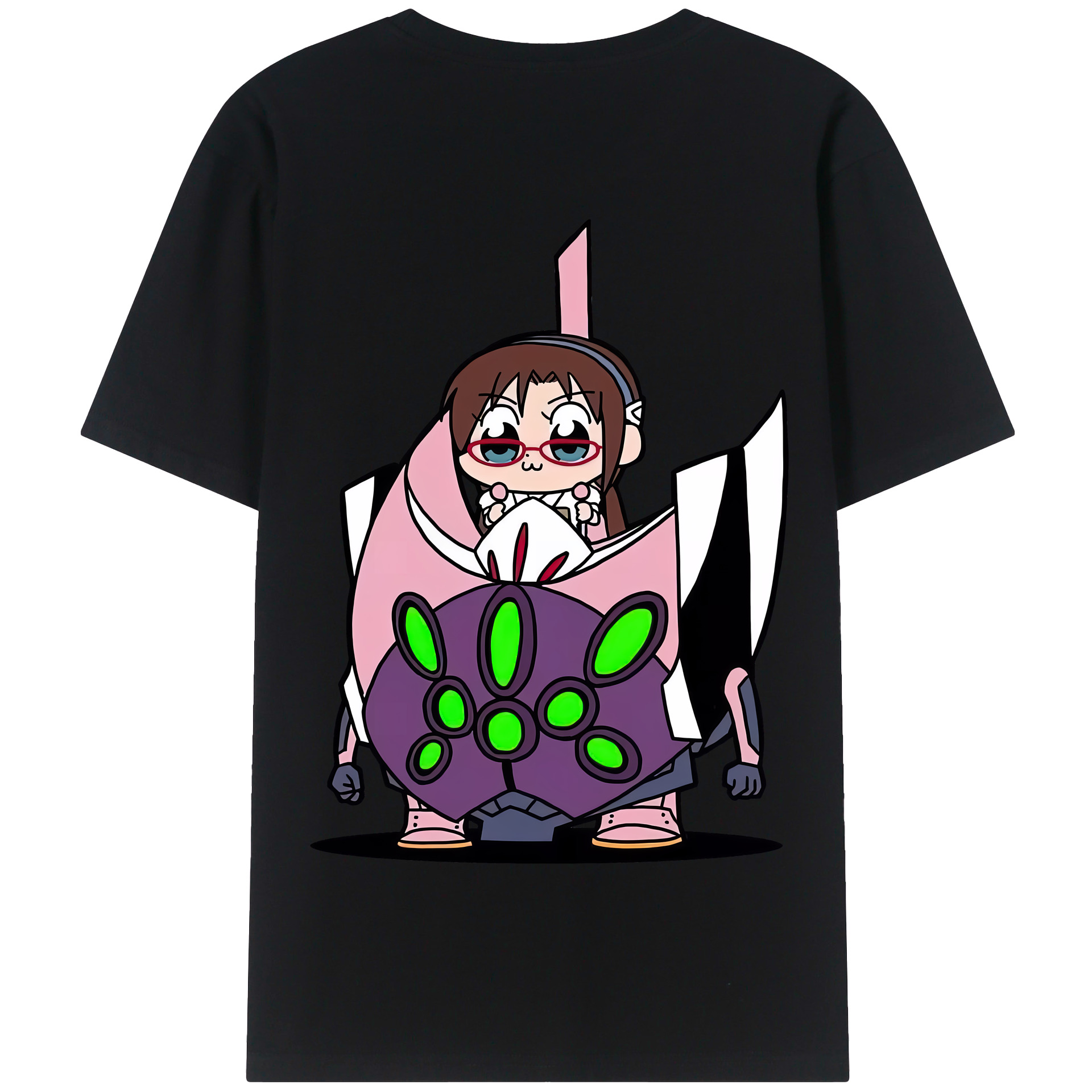 （画像用） EVA 新世紀エヴァンゲリオン 綿100％半袖Tシャツ（背面プリント）