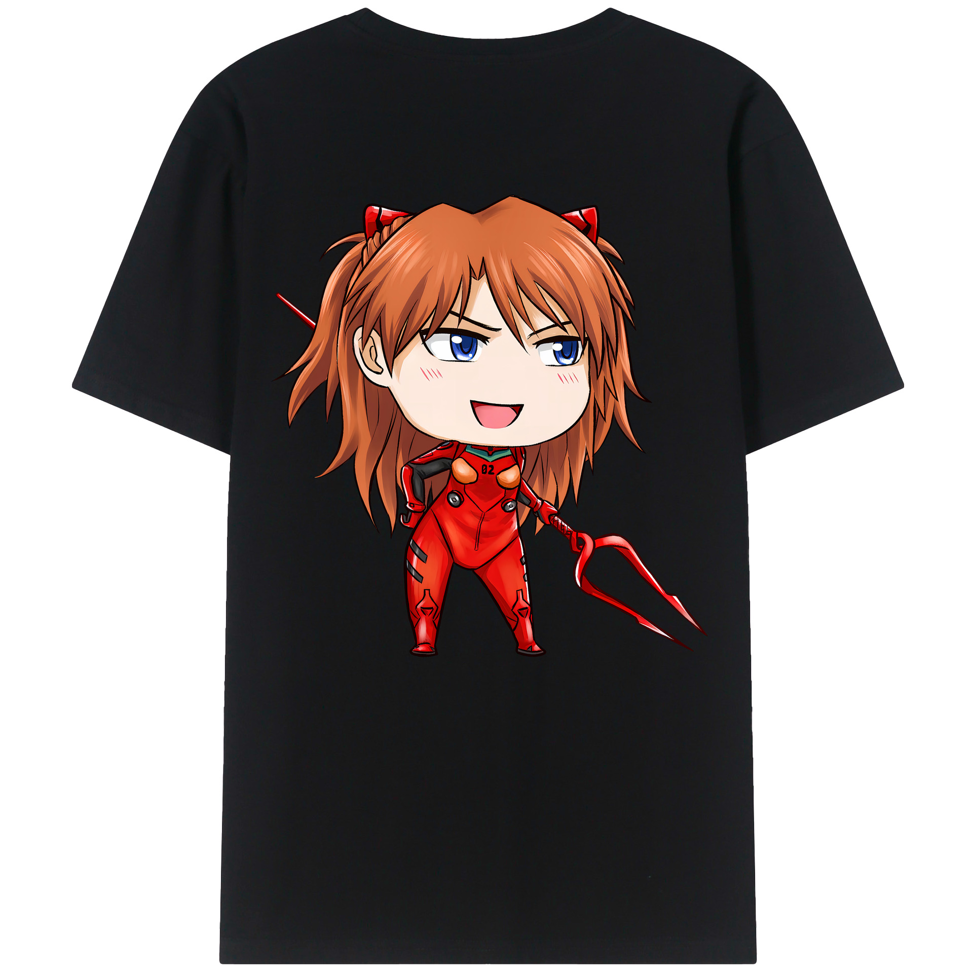 （画像用） EVA 新世紀エヴァンゲリオン 綿100％半袖Tシャツ（背面プリント）