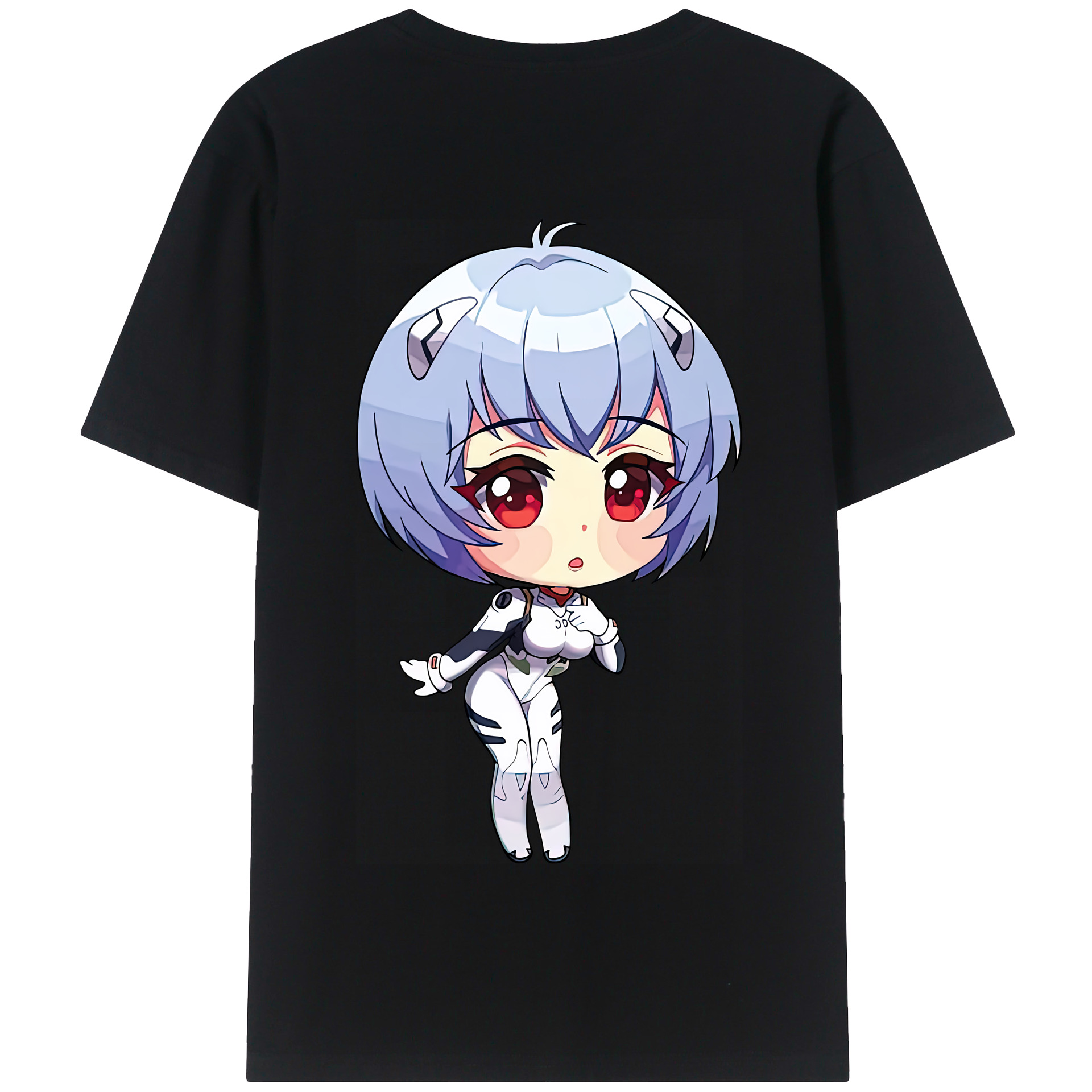 （画像用） EVA 新世紀エヴァンゲリオン 綿100％半袖Tシャツ（背面プリント）