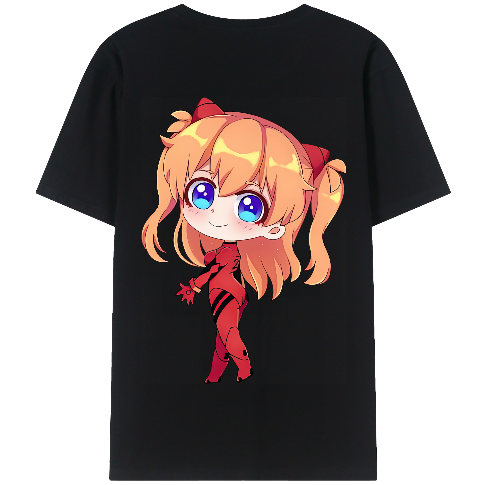 （画像用） EVA 新世紀エヴァンゲリオン 綿100％半袖Tシャツ（背面プリント）