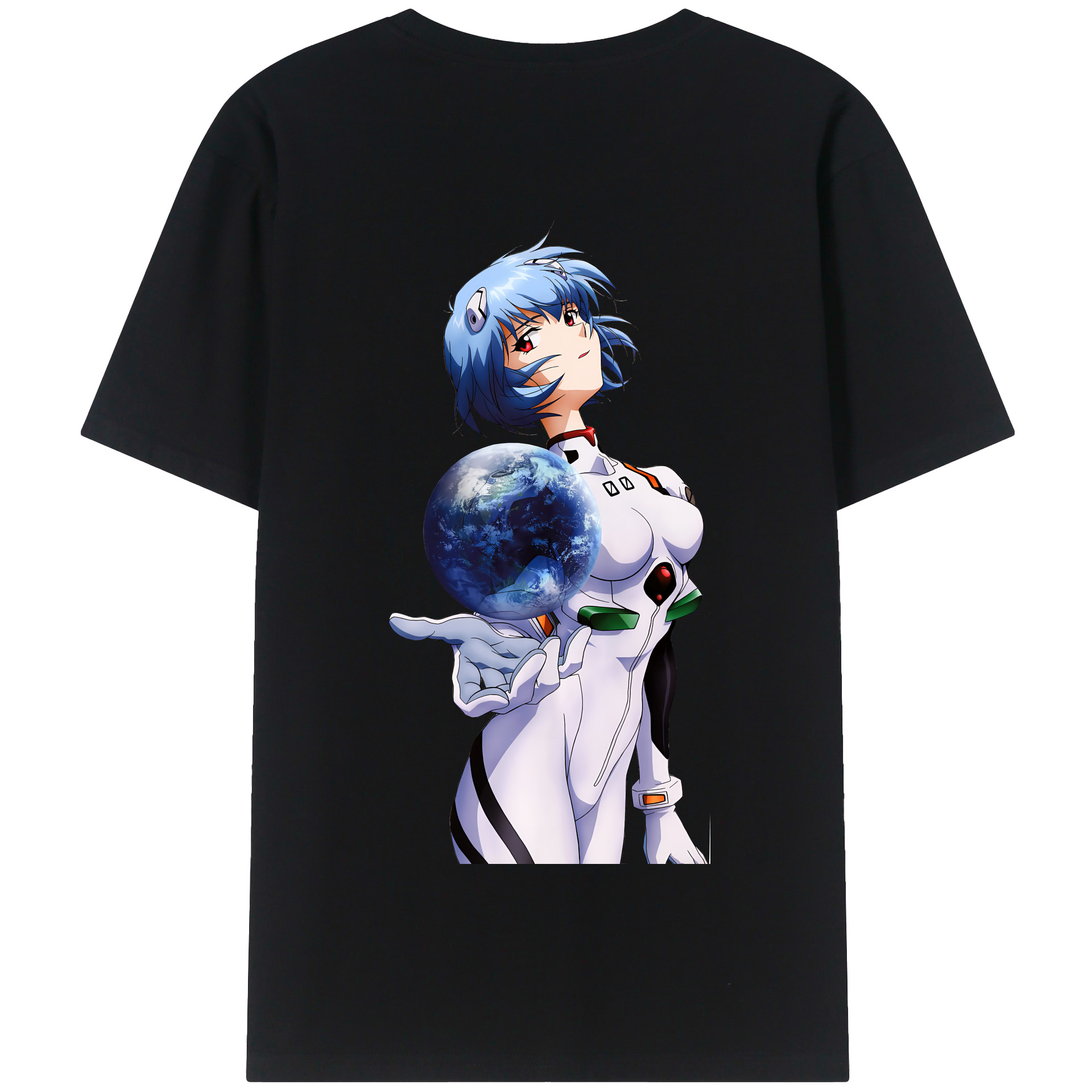 （画像用） EVA 新世紀エヴァンゲリオン 綿100％半袖Tシャツ（背面プリント）
