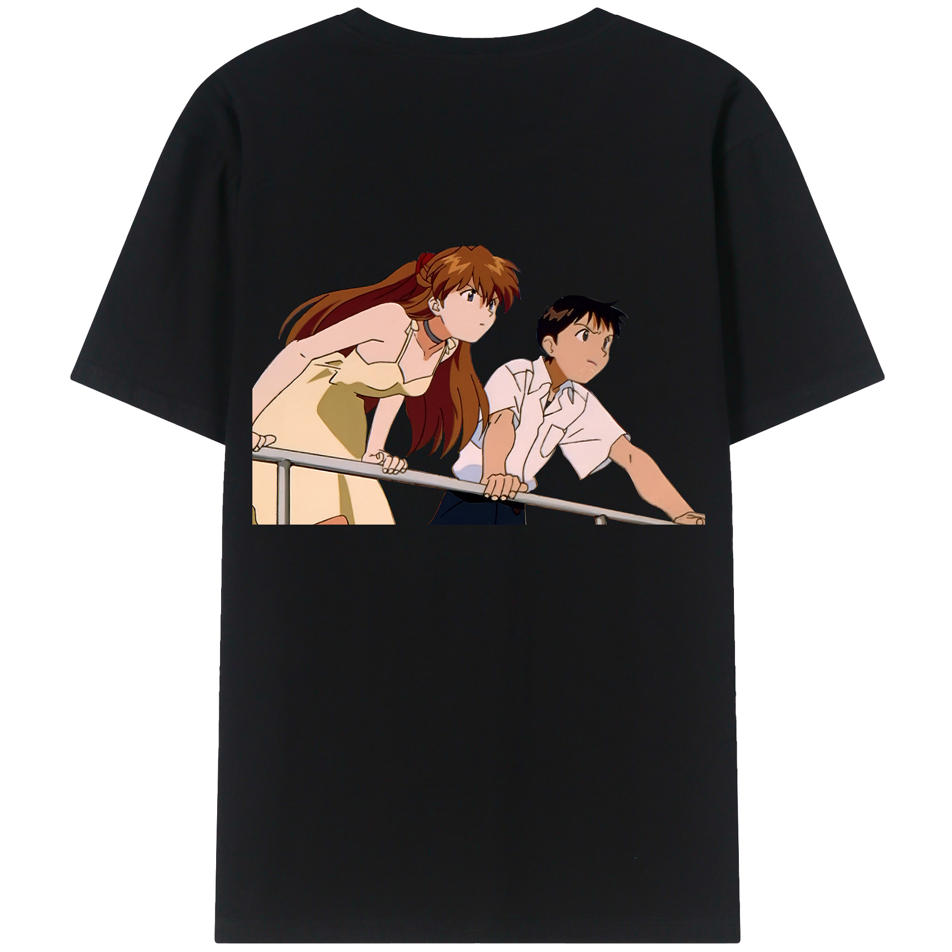 （画像用） EVA 新世紀エヴァンゲリオン 綿100％半袖Tシャツ（背面プリント）