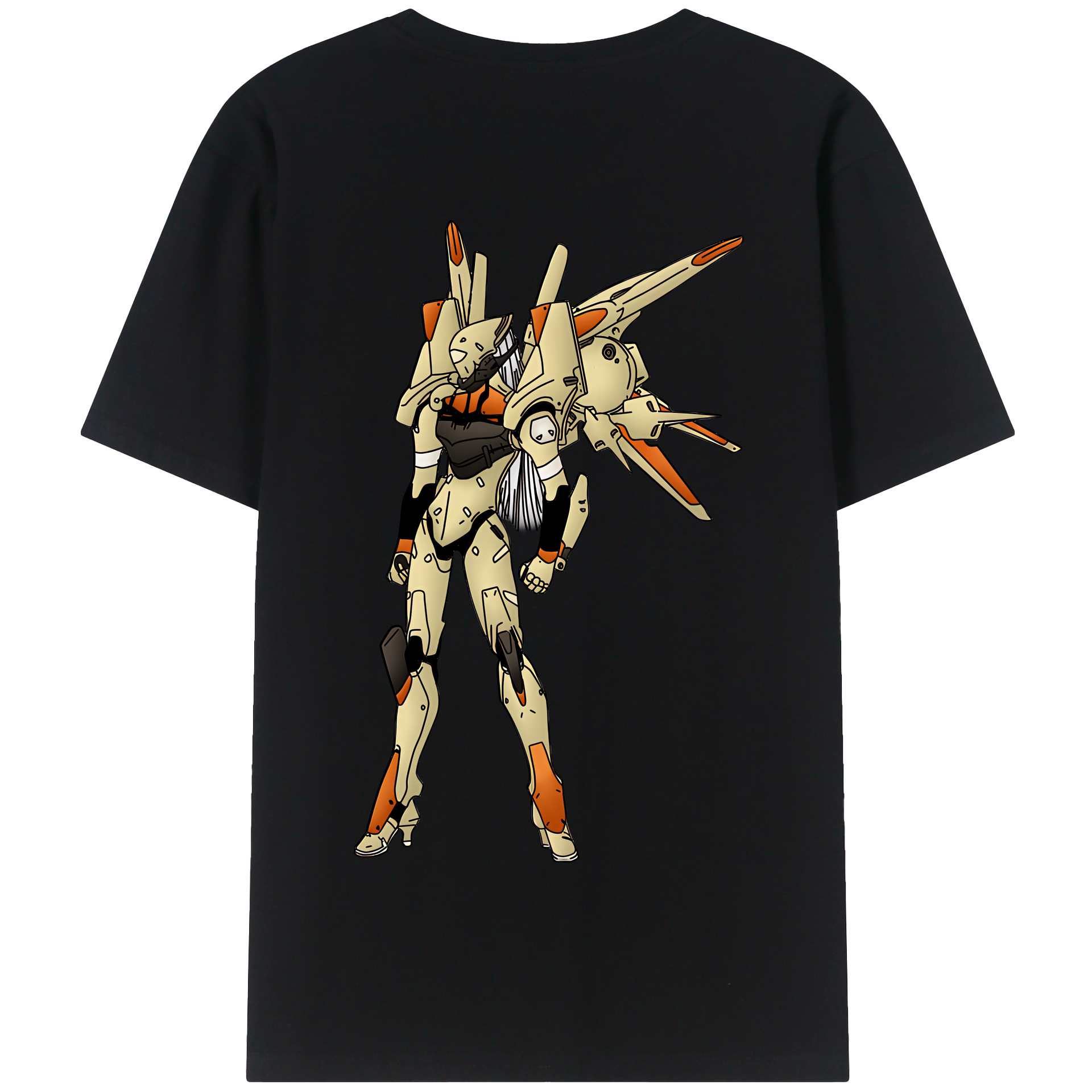 （画像用） EVA 新世紀エヴァンゲリオン 綿100％半袖Tシャツ（背面プリント）