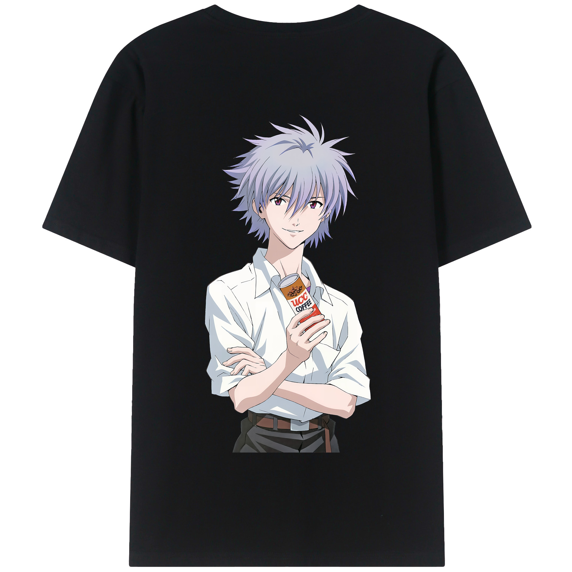 （画像用） EVA 新世紀エヴァンゲリオン 綿100％半袖Tシャツ（背面プリント）