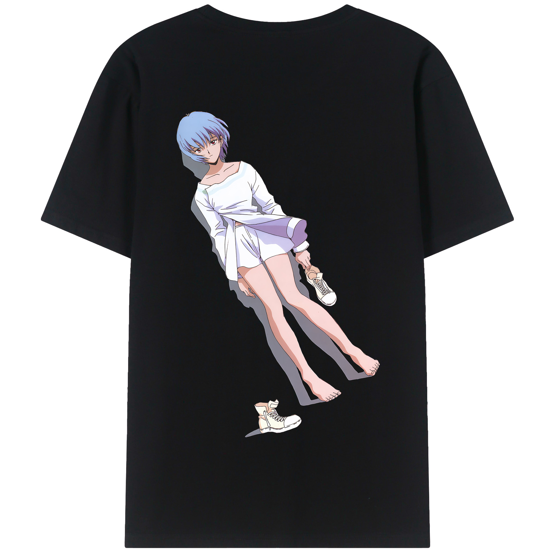 （画像用） EVA 新世紀エヴァンゲリオン 綿100％半袖Tシャツ（背面プリント）