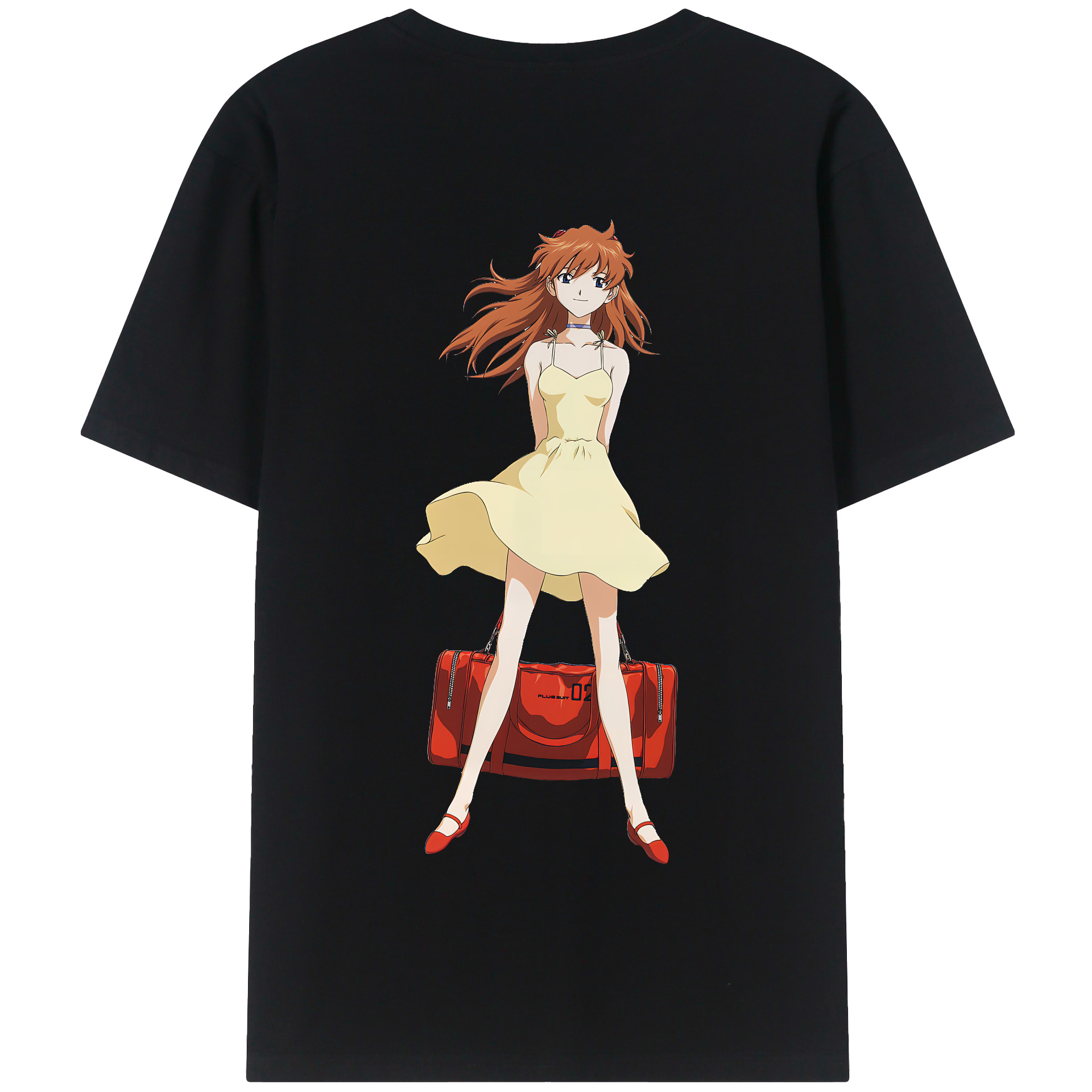 （画像用） EVA 新世紀エヴァンゲリオン 綿100％半袖Tシャツ（背面プリント）