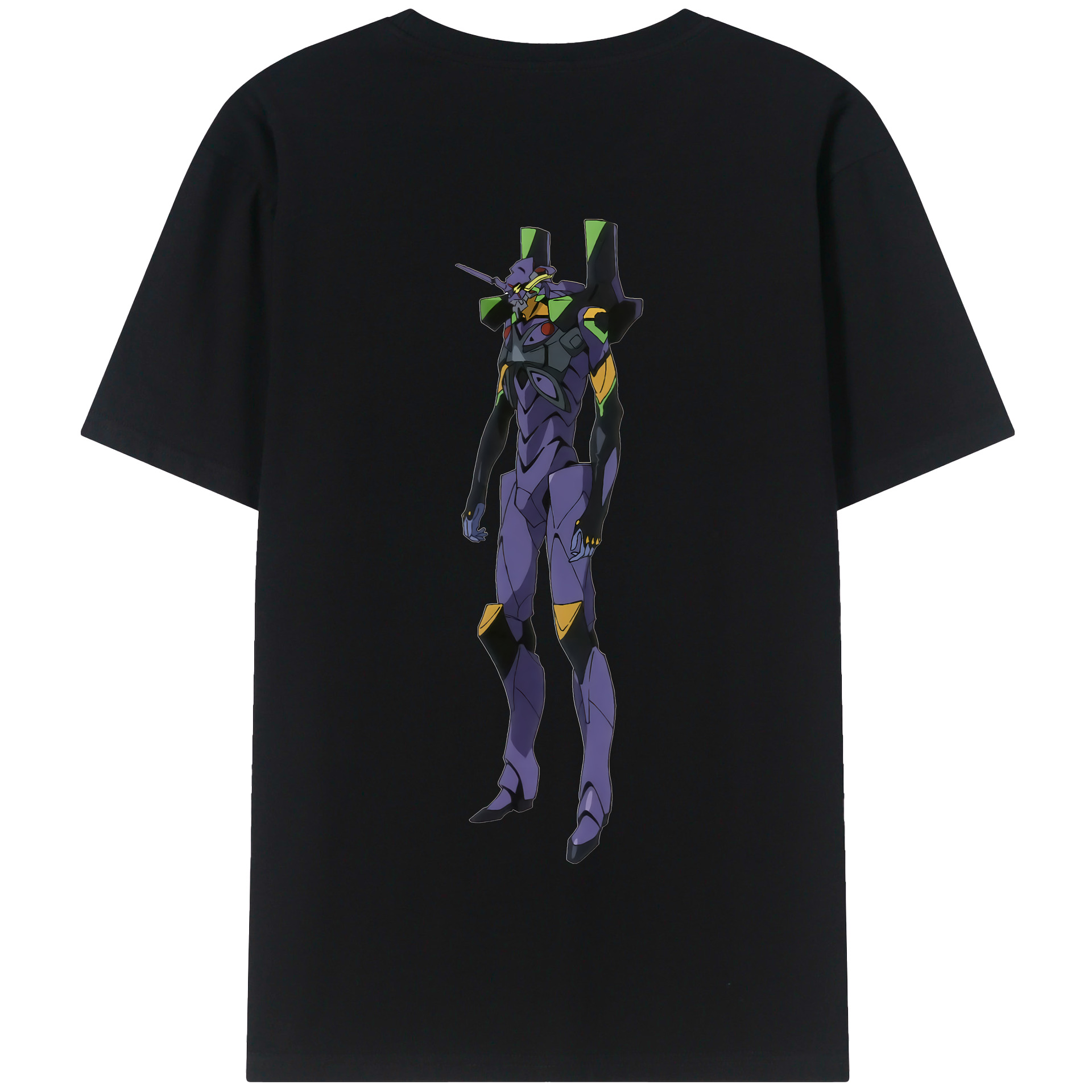 （画像用） EVA 新世紀エヴァンゲリオン 綿100％半袖Tシャツ（背面プリント）