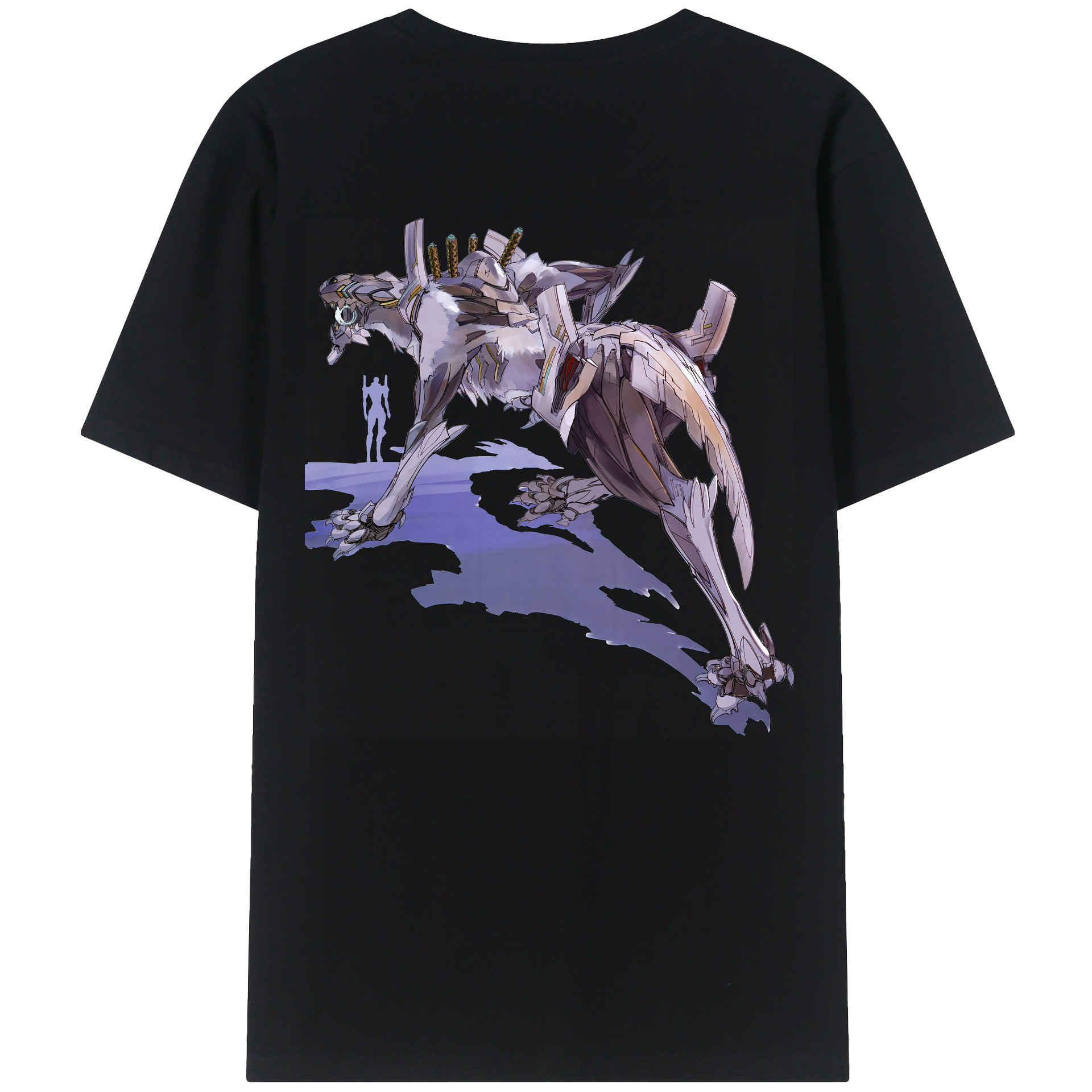 （画像用） EVA 新世紀エヴァンゲリオン 綿100％半袖Tシャツ（背面プリント）
