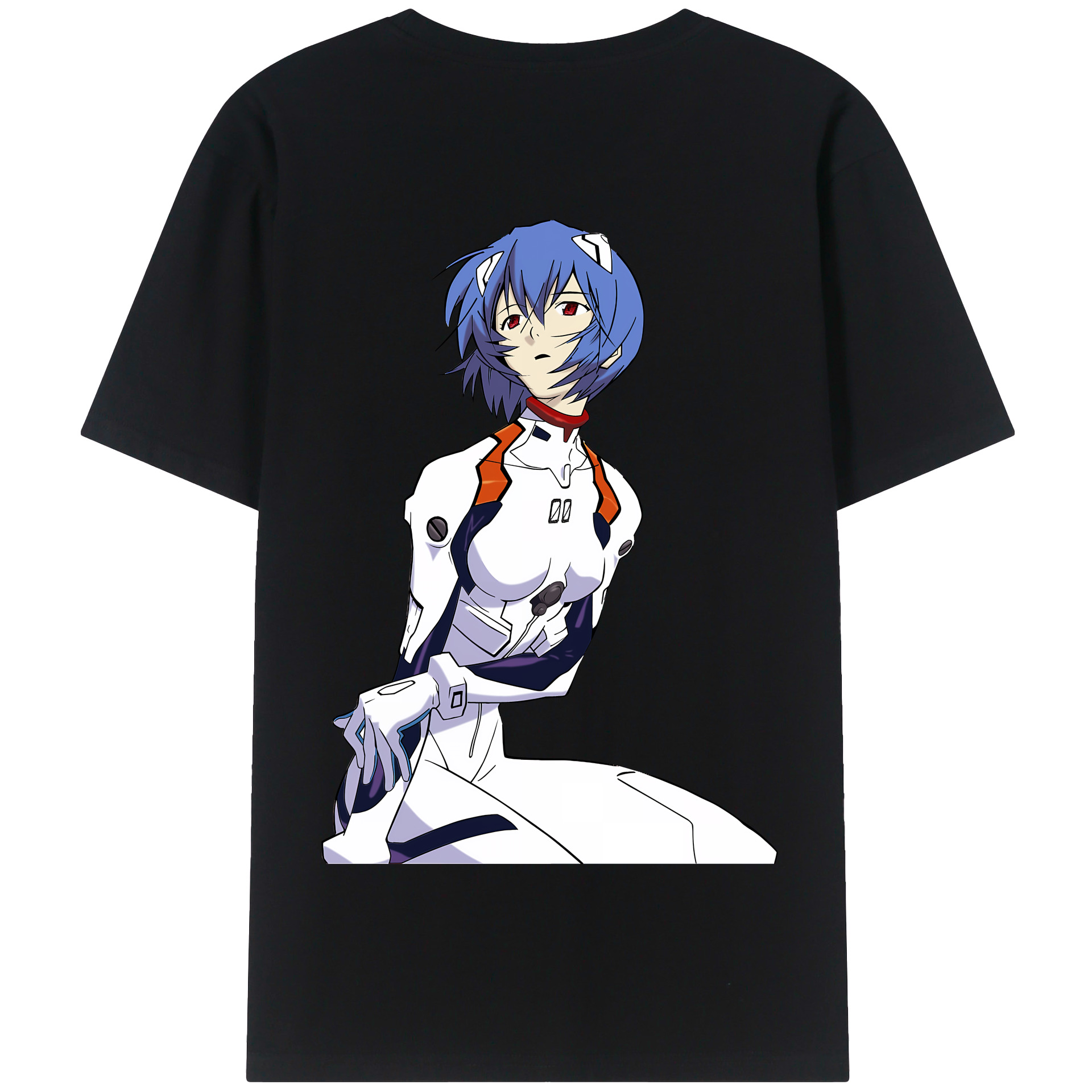 （画像用） EVA 新世紀エヴァンゲリオン 綿100％半袖Tシャツ（背面プリント）