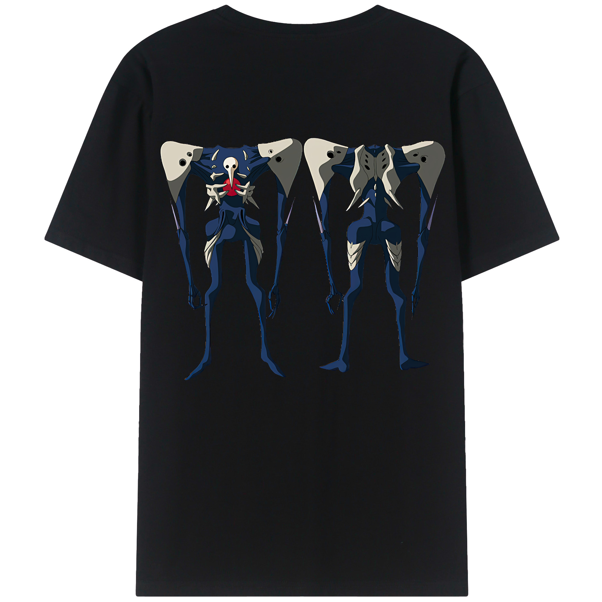 （画像用） EVA 新世紀エヴァンゲリオン 綿100％半袖Tシャツ（背面プリント）