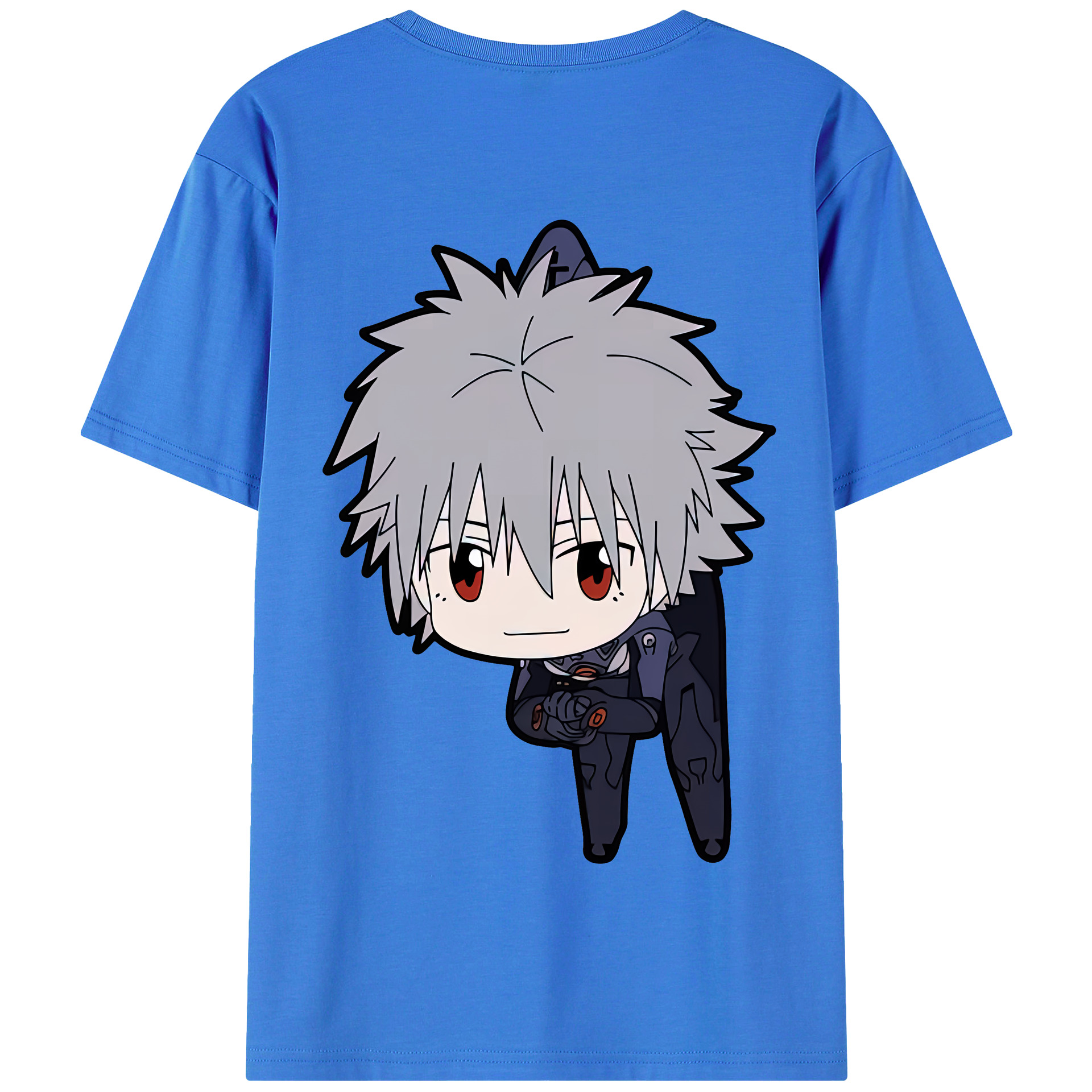 （画像用） EVA 新世紀エヴァンゲリオン 綿100％半袖Tシャツ（背面プリント）