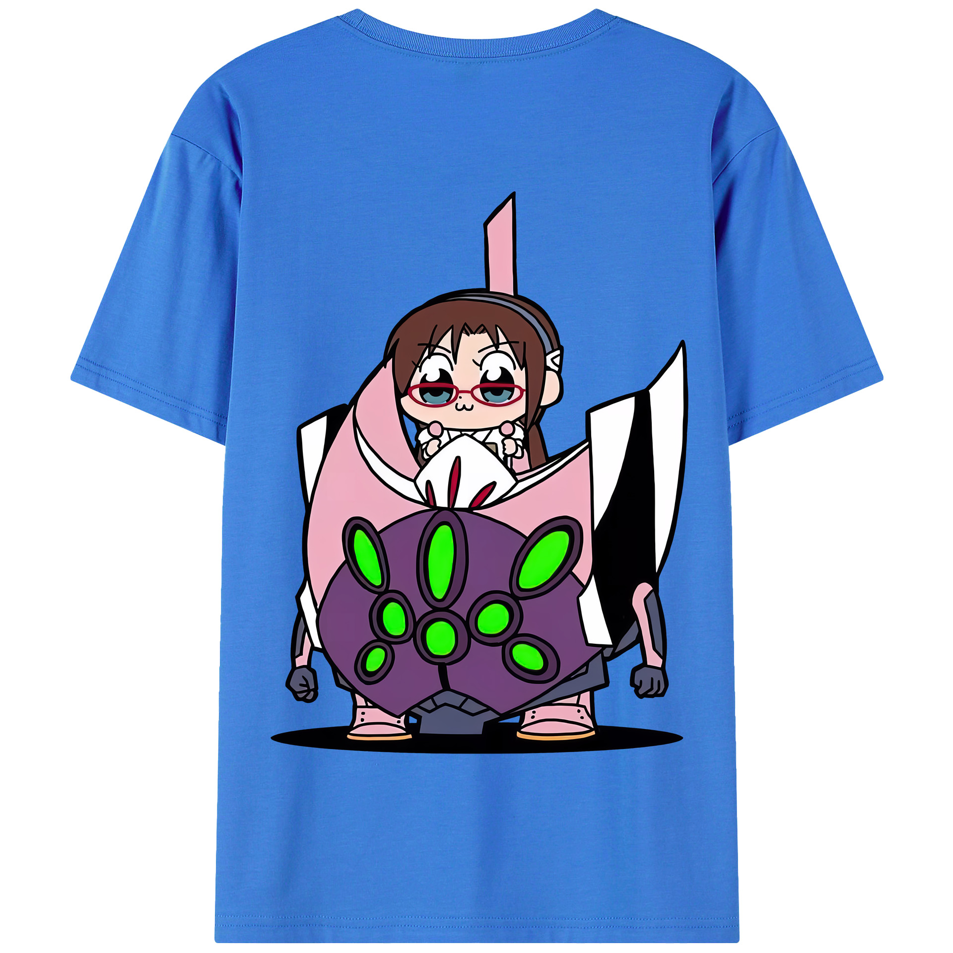 （画像用） EVA 新世紀エヴァンゲリオン 綿100％半袖Tシャツ（背面プリント）