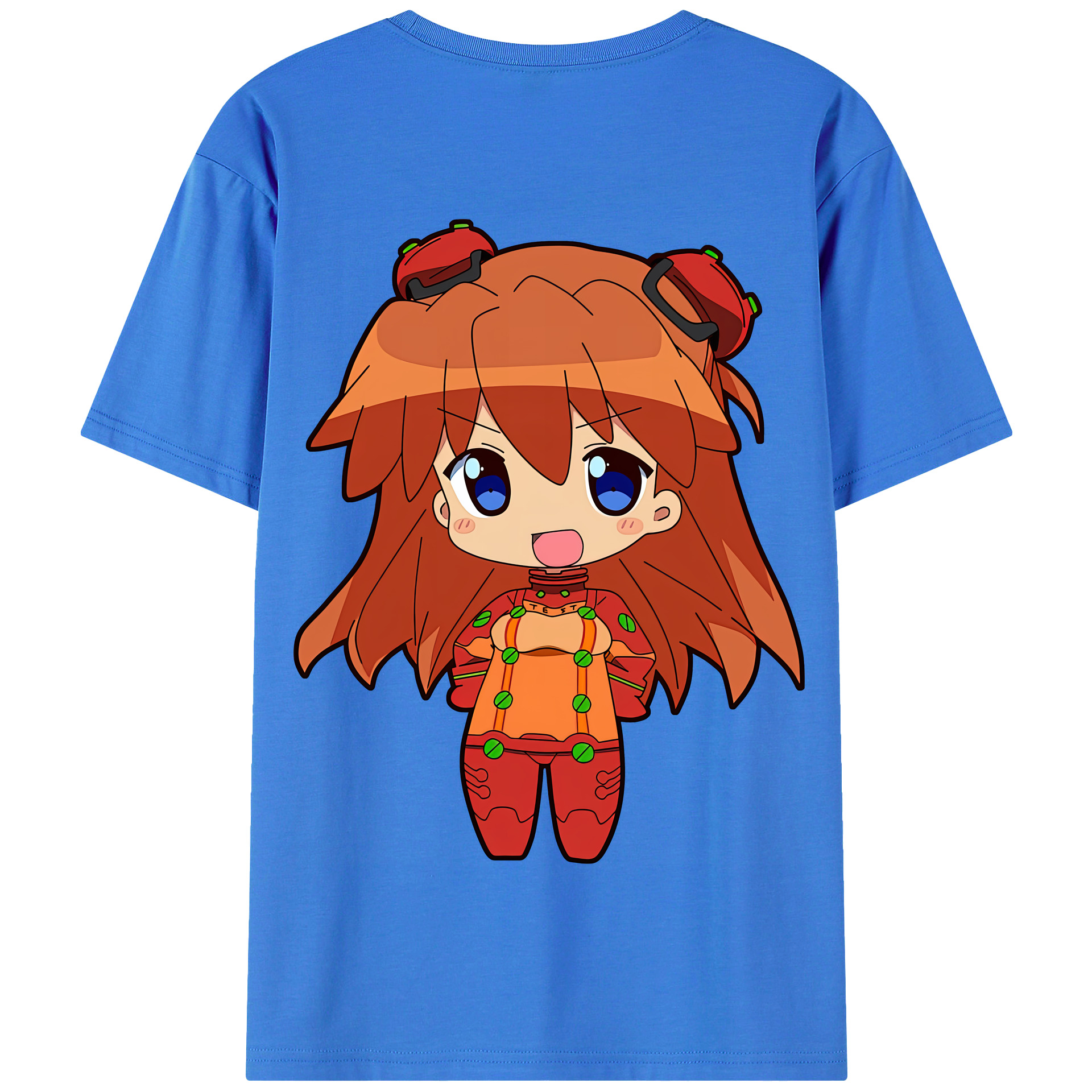 （画像用） EVA 新世紀エヴァンゲリオン 綿100％半袖Tシャツ（背面プリント）