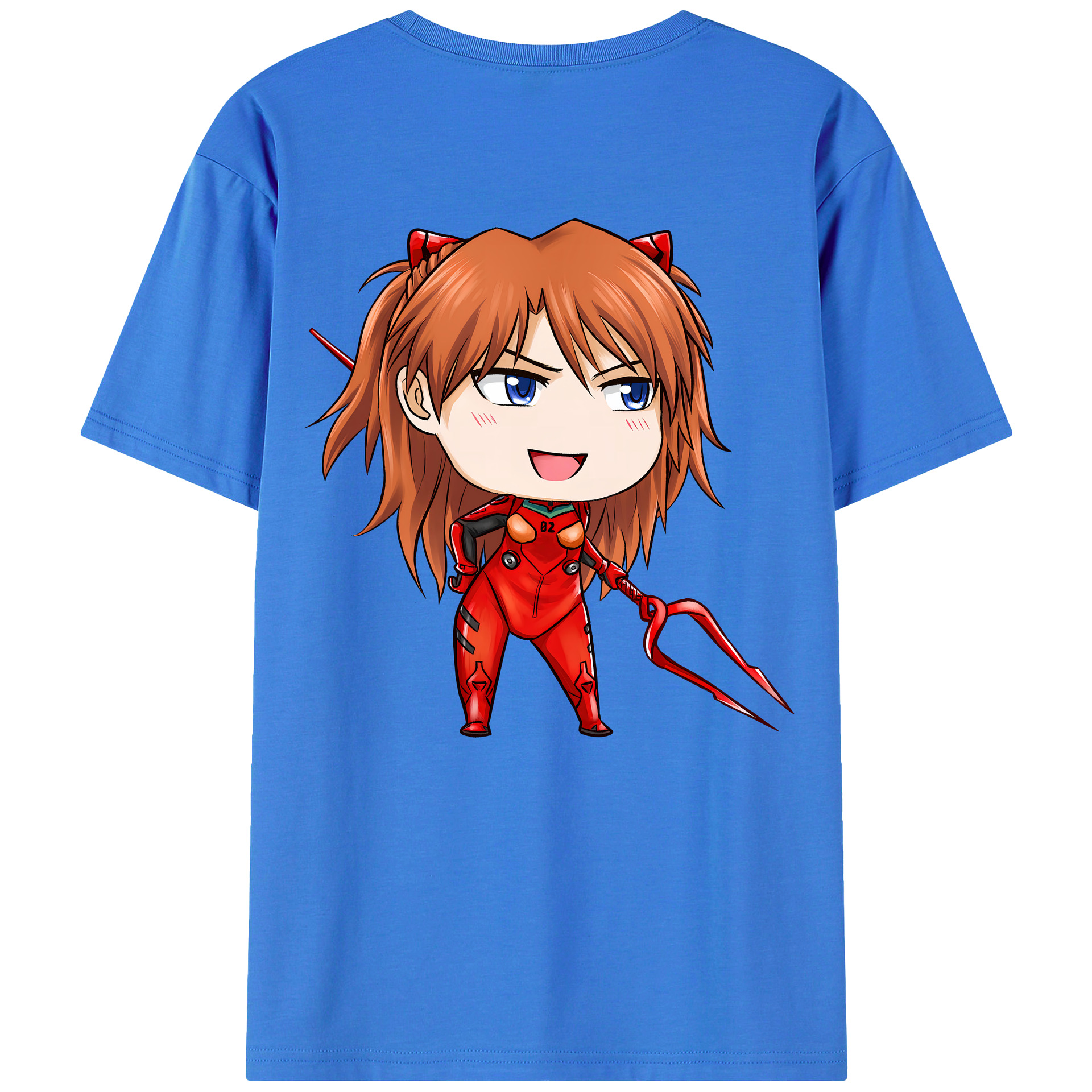 （画像用） EVA 新世紀エヴァンゲリオン 綿100％半袖Tシャツ（背面プリント）