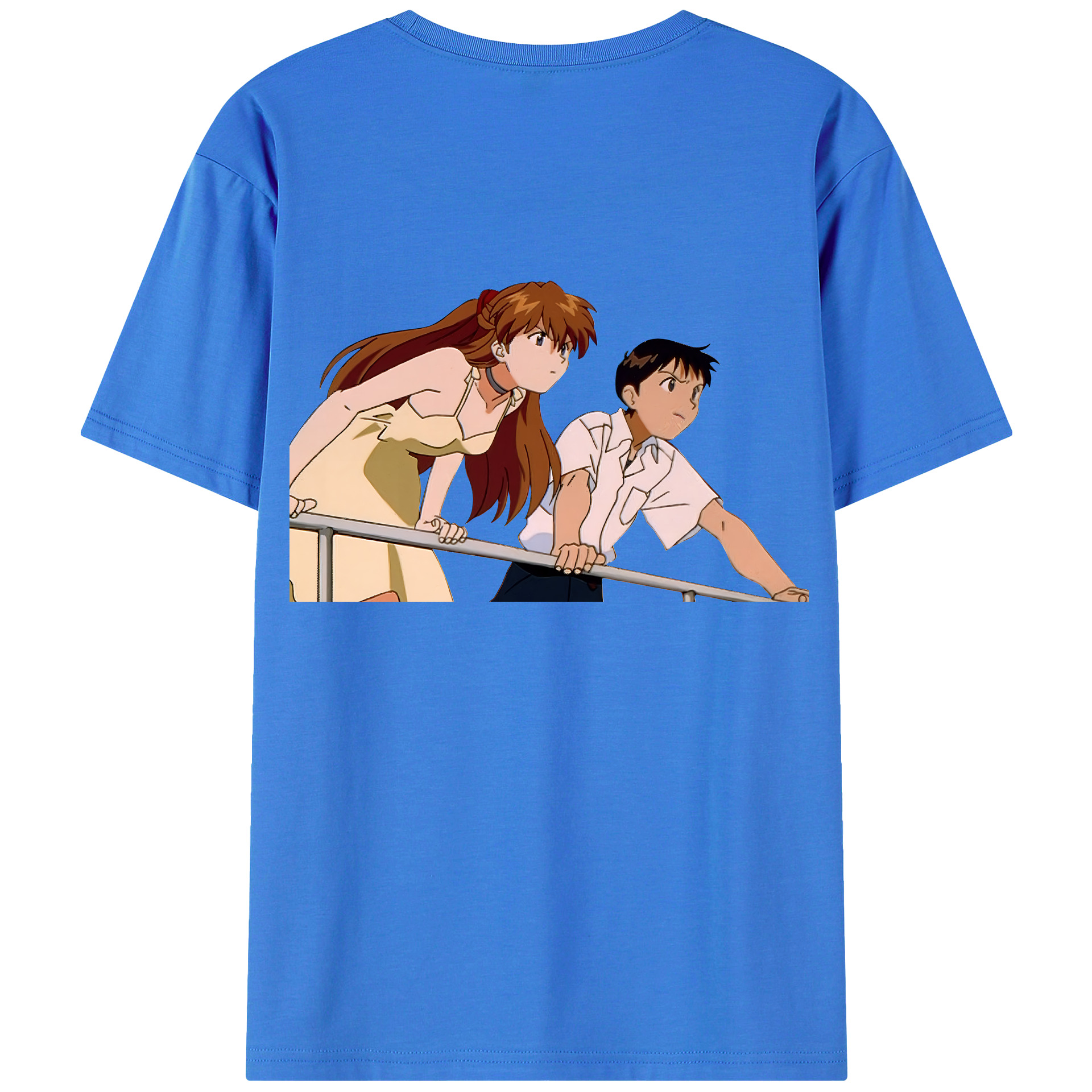 （画像用） EVA 新世紀エヴァンゲリオン 綿100％半袖Tシャツ（背面プリント）