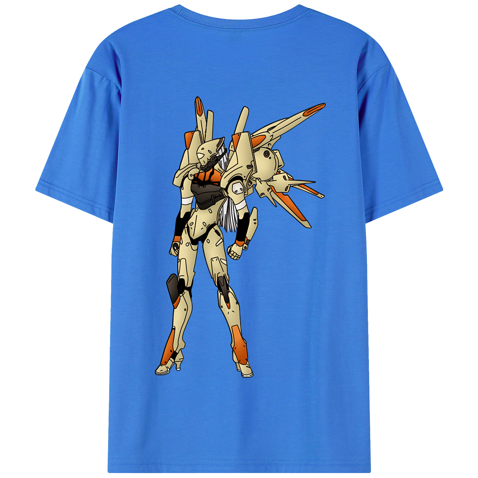 （画像用） EVA 新世紀エヴァンゲリオン 綿100％半袖Tシャツ（背面プリント）
