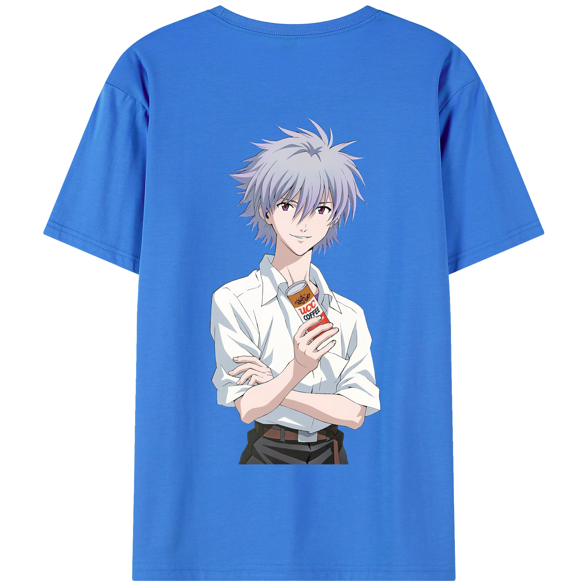 （画像用） EVA 新世紀エヴァンゲリオン 綿100％半袖Tシャツ（背面プリント）