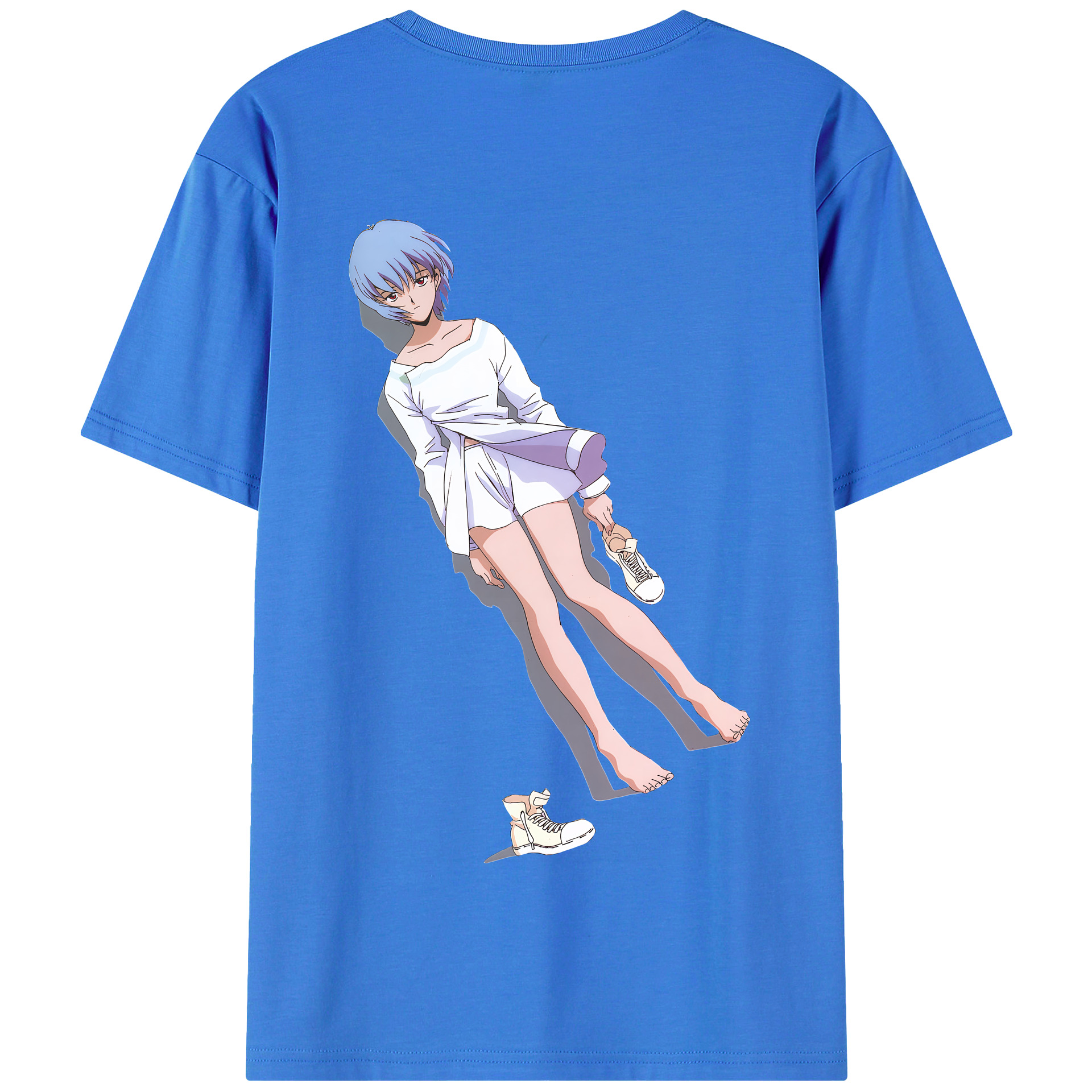 （画像用） EVA 新世紀エヴァンゲリオン 綿100％半袖Tシャツ（背面プリント）