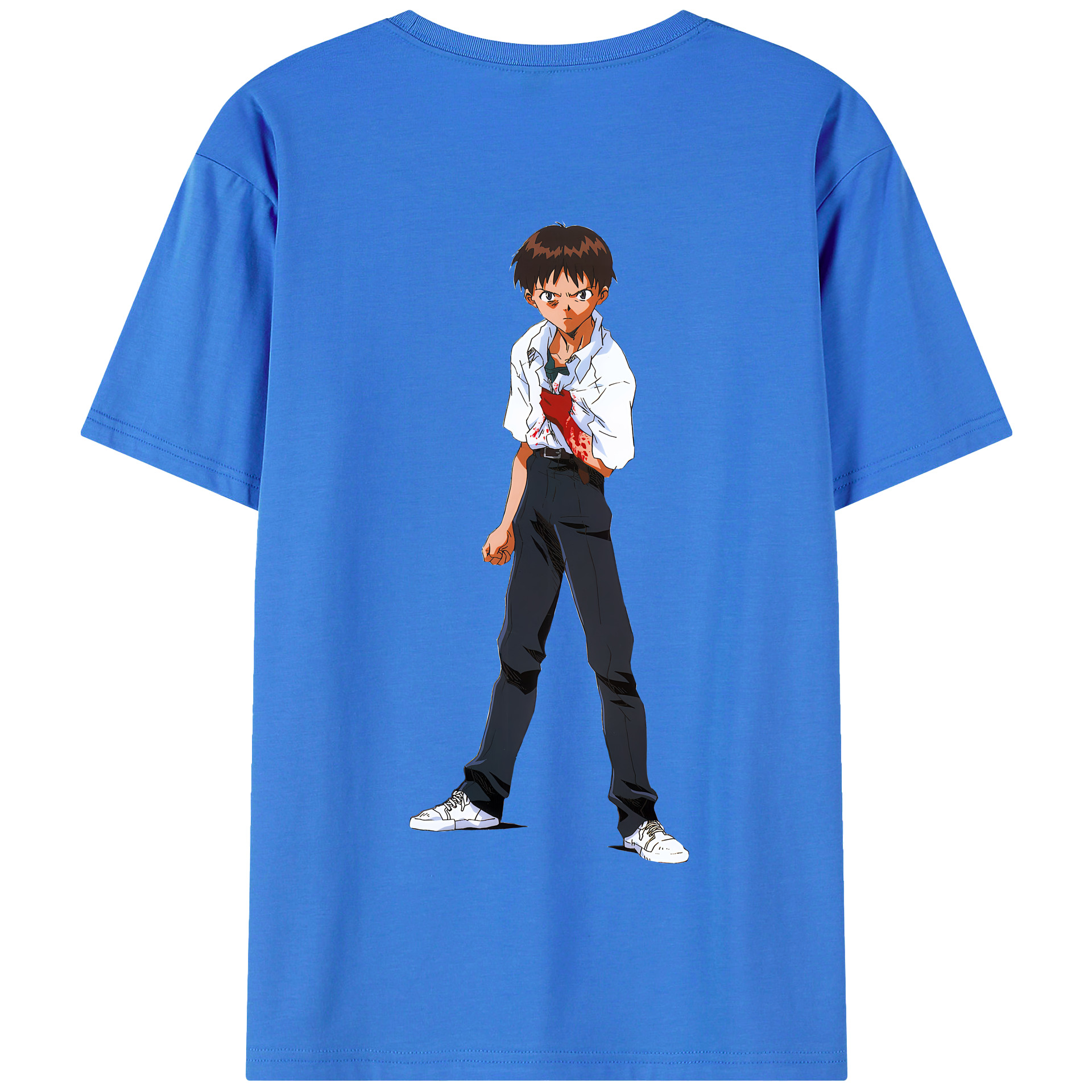 （画像用） EVA 新世紀エヴァンゲリオン 綿100％半袖Tシャツ（背面プリント）