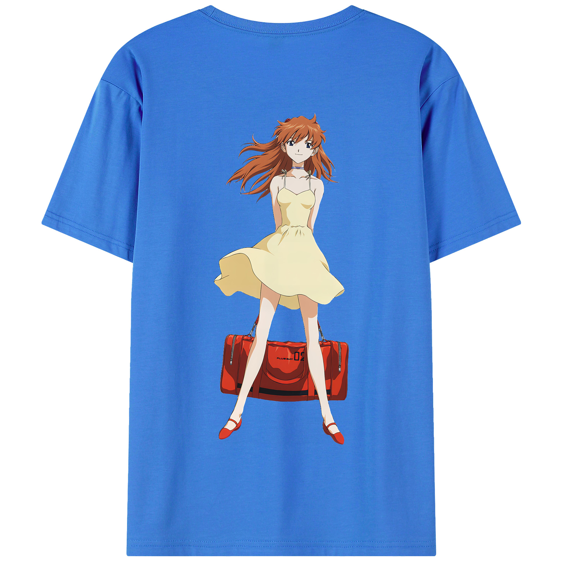 （画像用） EVA 新世紀エヴァンゲリオン 綿100％半袖Tシャツ（背面プリント）