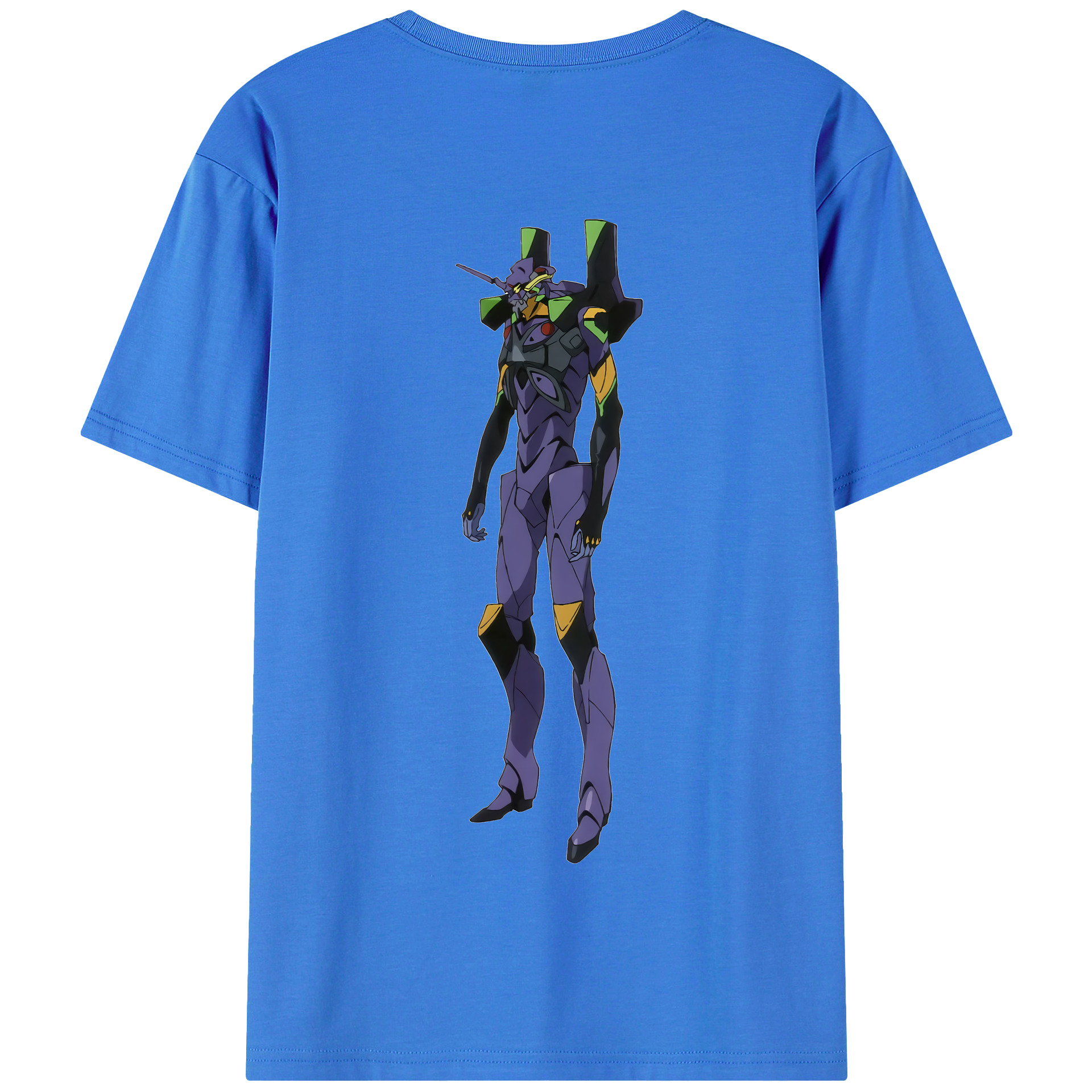 （画像用） EVA 新世紀エヴァンゲリオン 綿100％半袖Tシャツ（背面プリント）