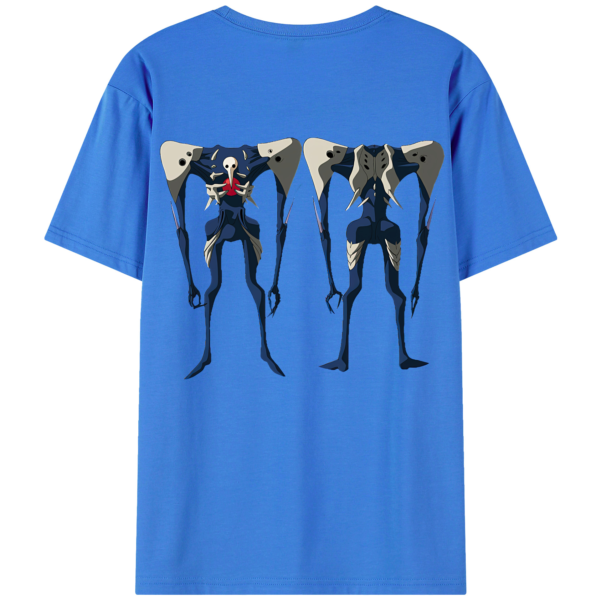 （画像用） EVA 新世紀エヴァンゲリオン 綿100％半袖Tシャツ（背面プリント）