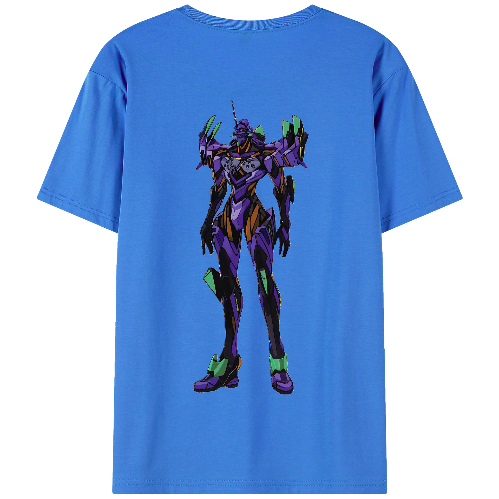 （画像用） EVA 新世紀エヴァンゲリオン 綿100％半袖Tシャツ（背面プリント）