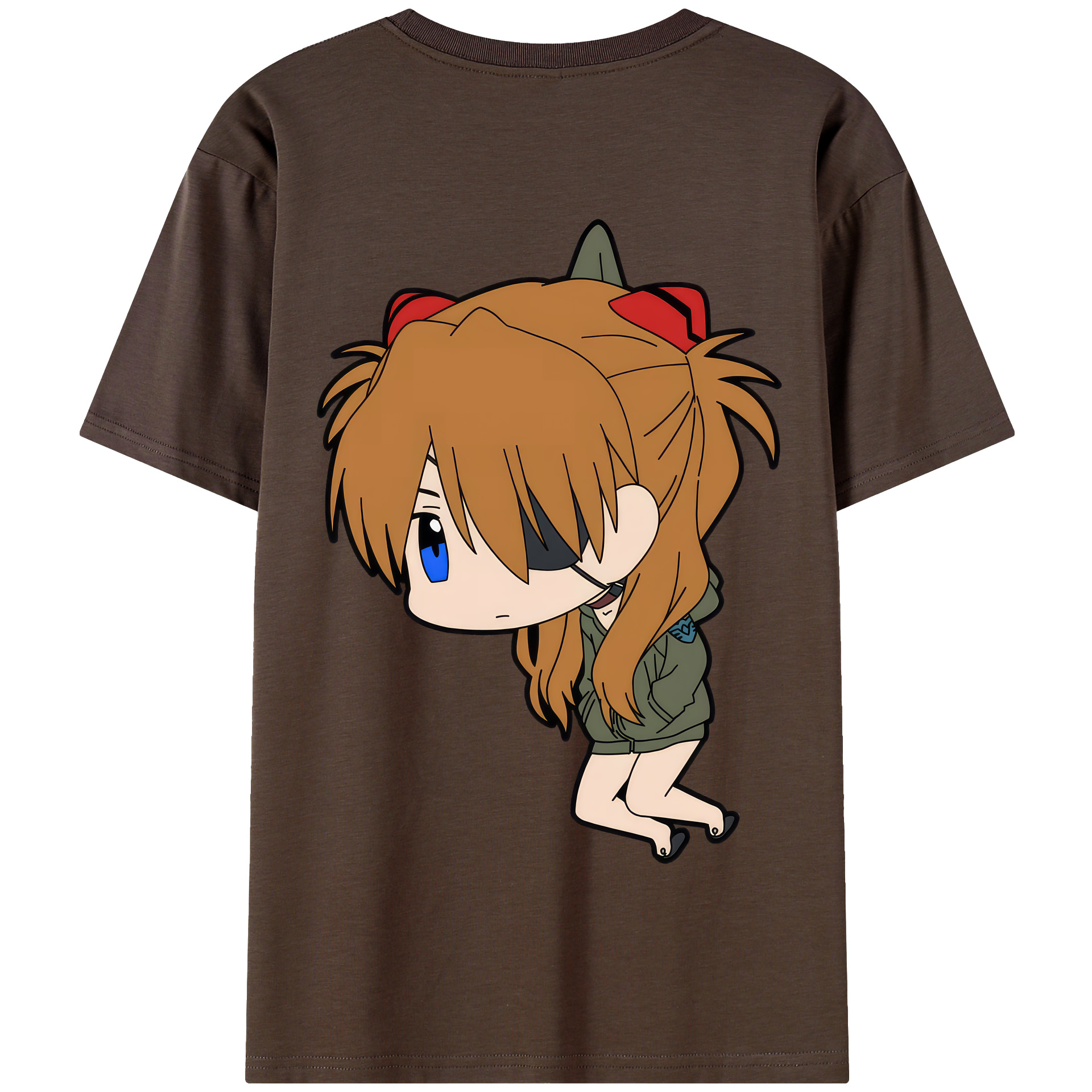（画像用） EVA 新世紀エヴァンゲリオン 綿100％半袖Tシャツ（背面プリント）
