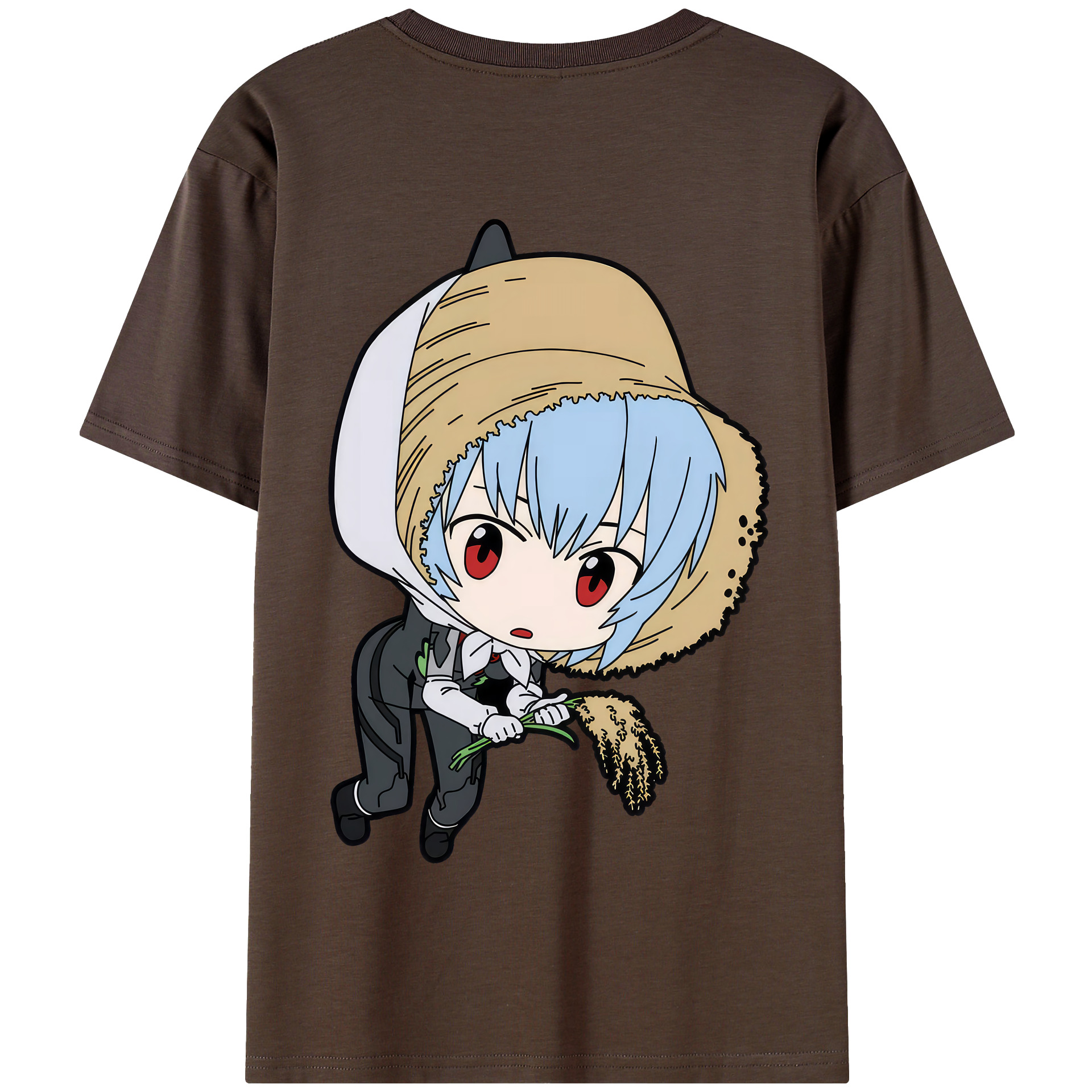 （画像用） EVA 新世紀エヴァンゲリオン 綿100％半袖Tシャツ（背面プリント）