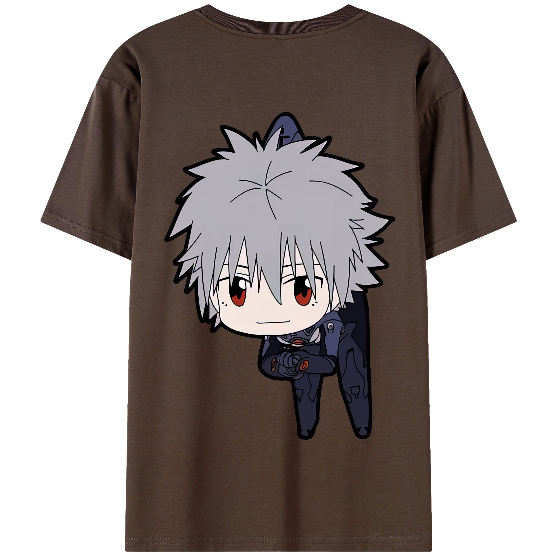 （画像用） EVA 新世紀エヴァンゲリオン 綿100％半袖Tシャツ（背面プリント）