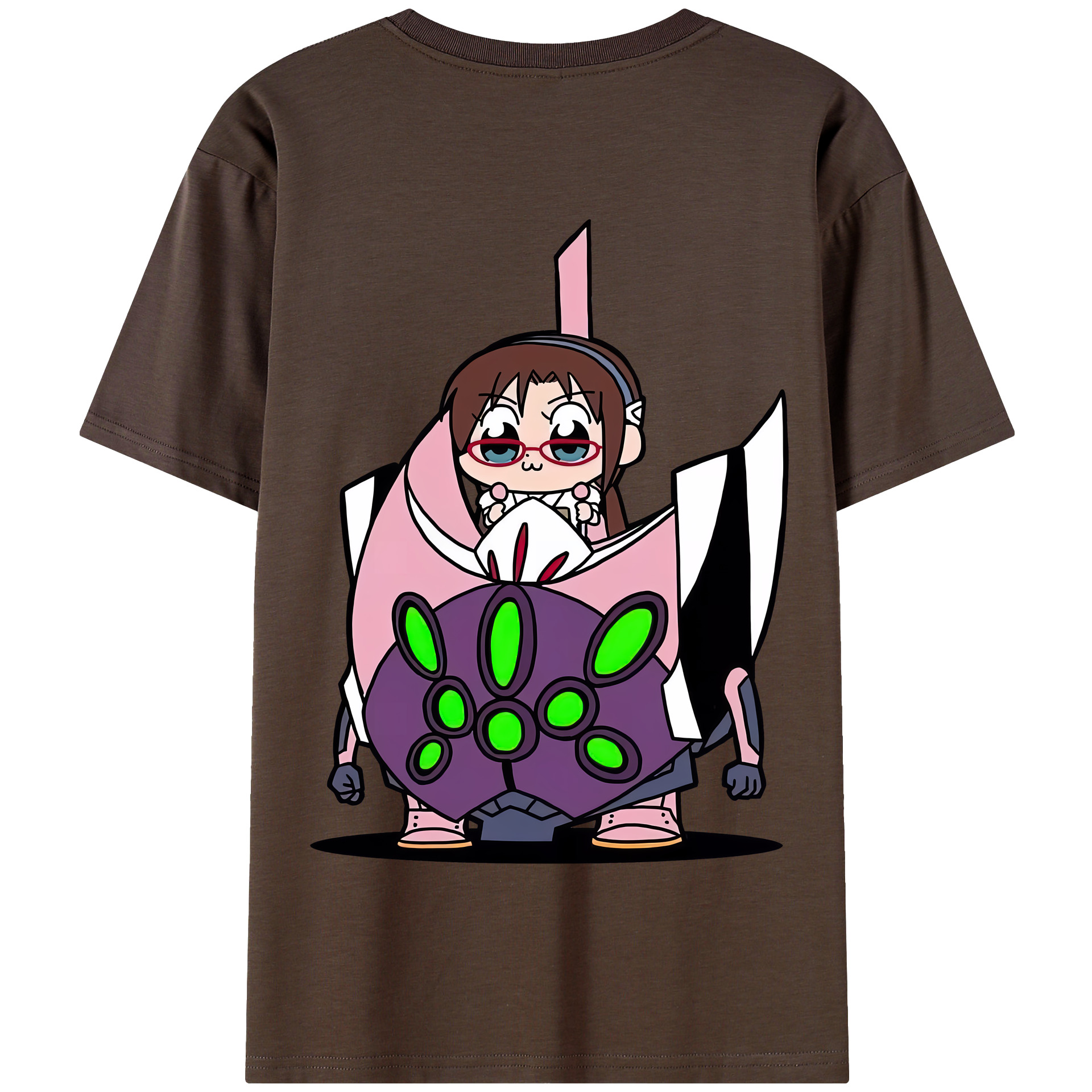 （画像用） EVA 新世紀エヴァンゲリオン 綿100％半袖Tシャツ（背面プリント）