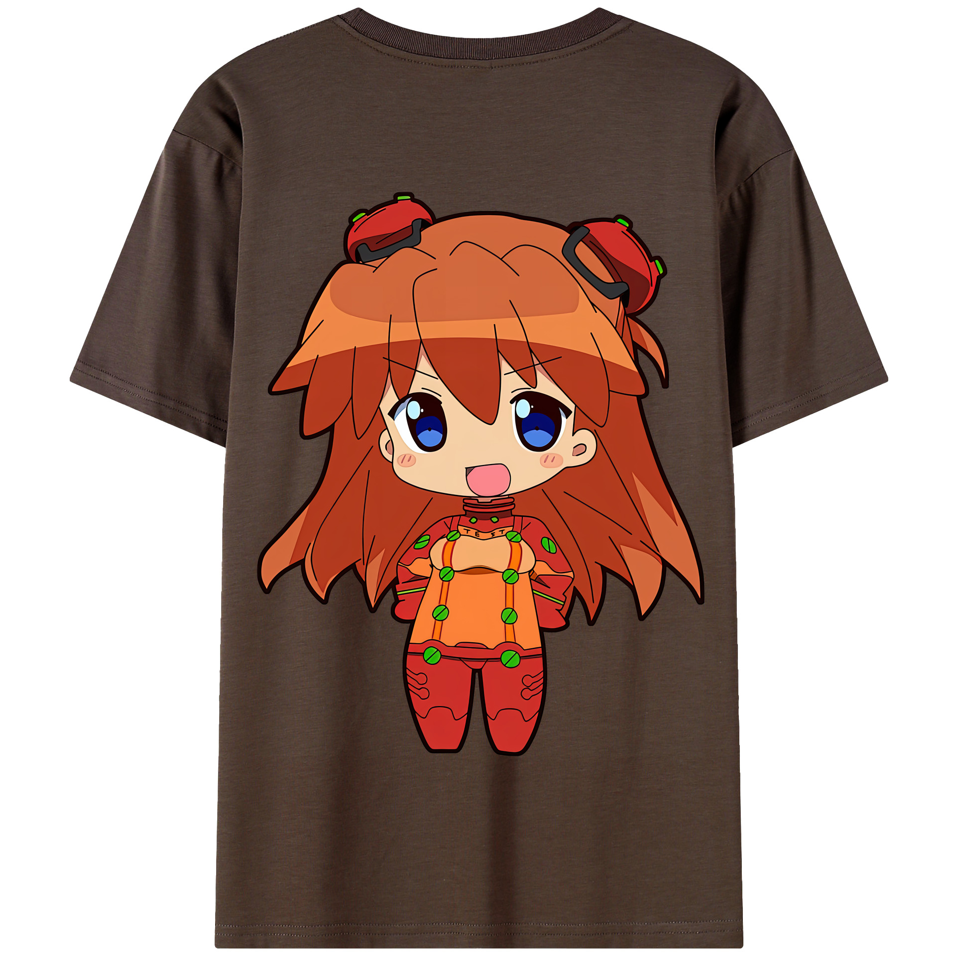 （画像用） EVA 新世紀エヴァンゲリオン 綿100％半袖Tシャツ（背面プリント）