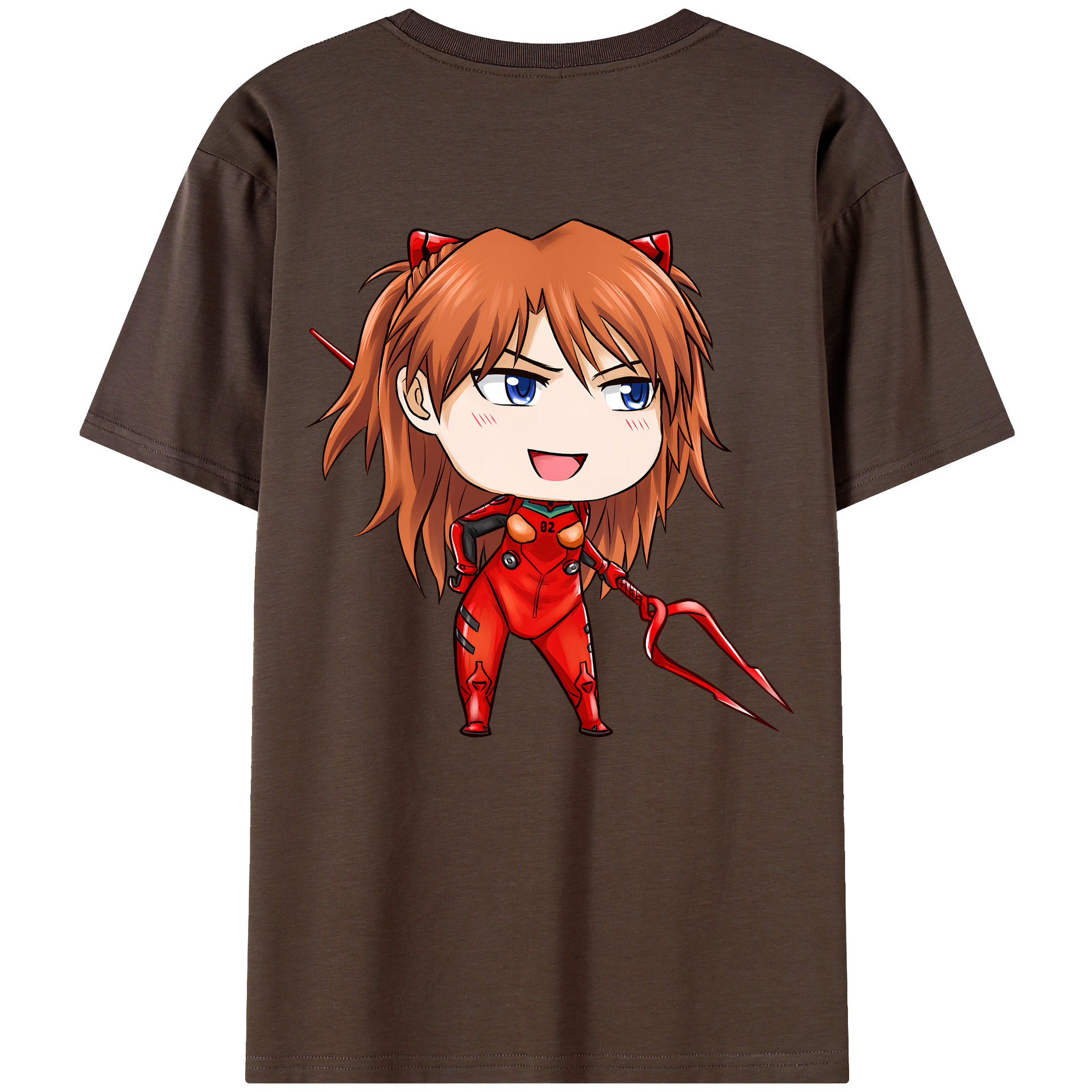 （画像用） EVA 新世紀エヴァンゲリオン 綿100％半袖Tシャツ（背面プリント）