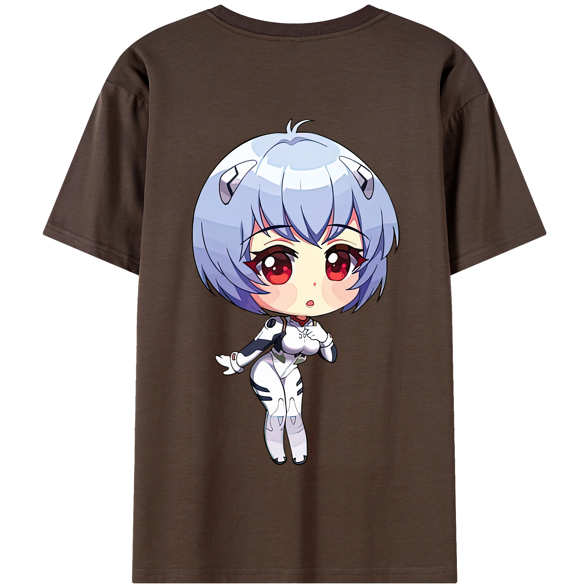 （画像用） EVA 新世紀エヴァンゲリオン 綿100％半袖Tシャツ（背面プリント）