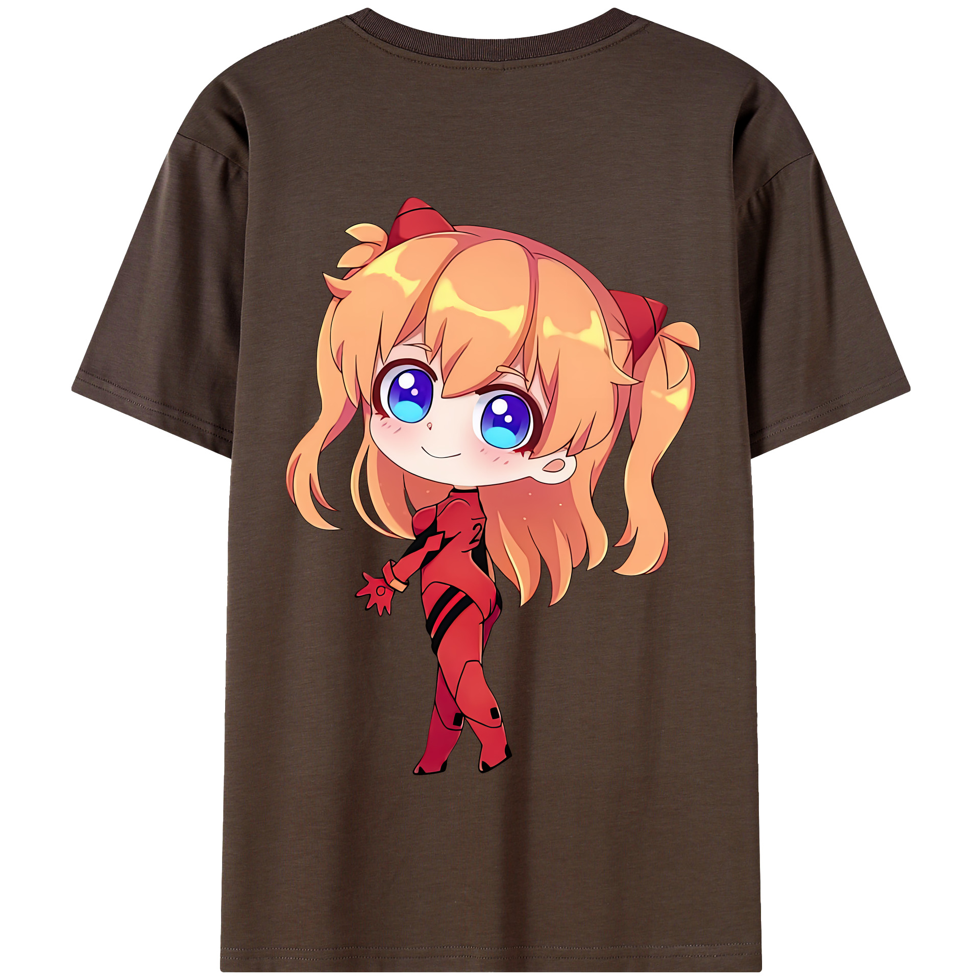 （画像用） EVA 新世紀エヴァンゲリオン 綿100％半袖Tシャツ（背面プリント）