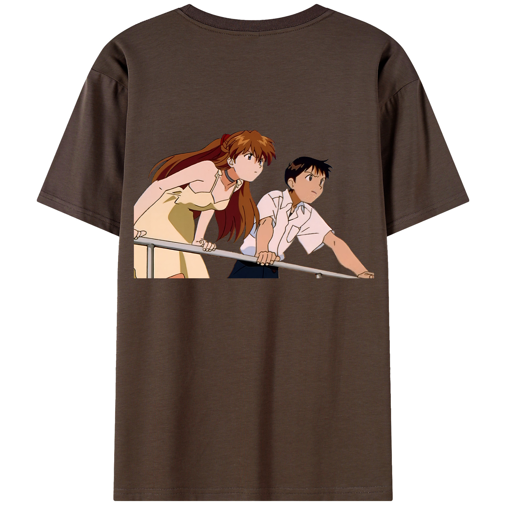 （画像用） EVA 新世紀エヴァンゲリオン 綿100％半袖Tシャツ（背面プリント）