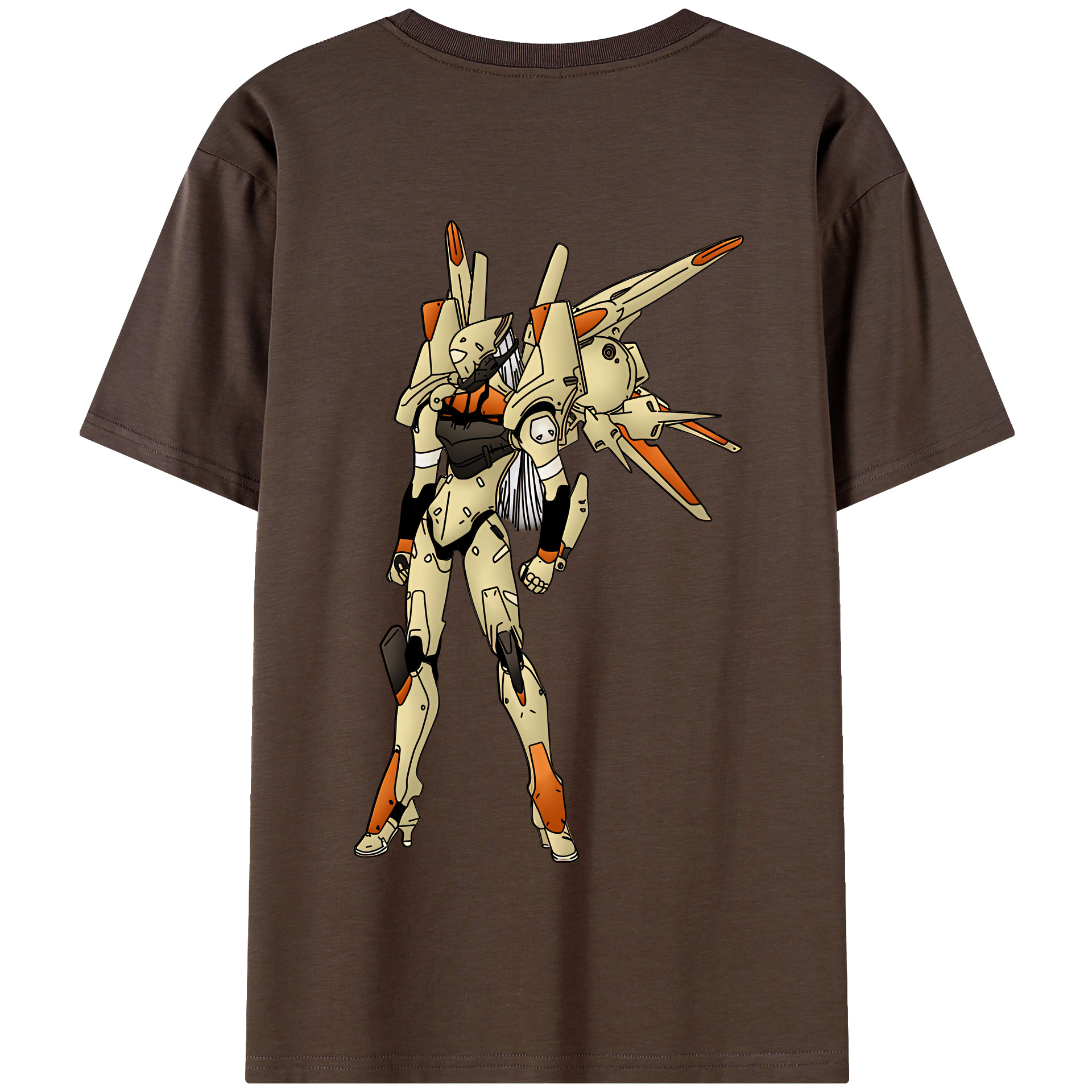 （画像用） EVA 新世紀エヴァンゲリオン 綿100％半袖Tシャツ（背面プリント）