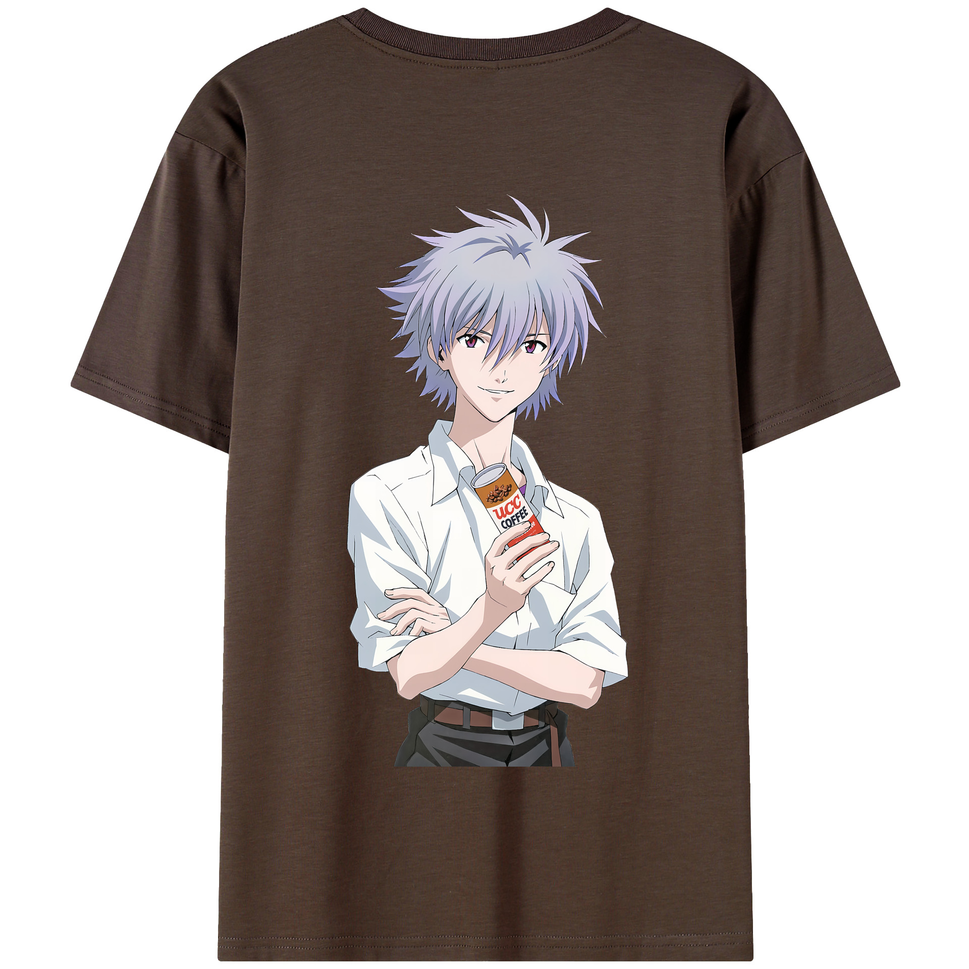 （画像用） EVA 新世紀エヴァンゲリオン 綿100％半袖Tシャツ（背面プリント）