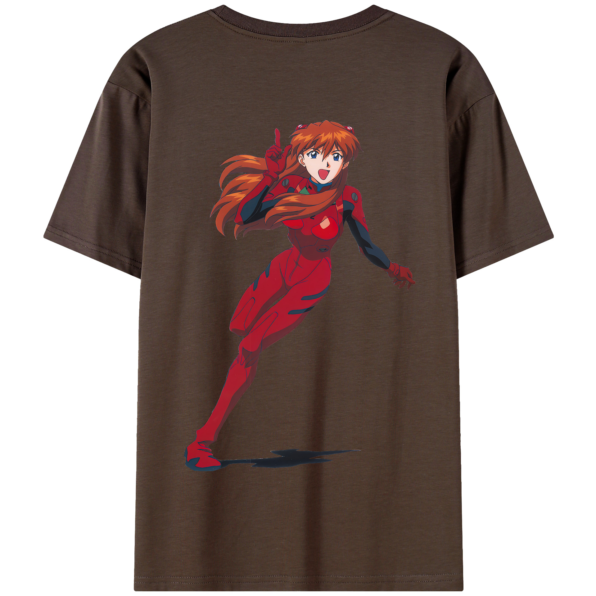 （画像用） EVA 新世紀エヴァンゲリオン 綿100％半袖Tシャツ（背面プリント）