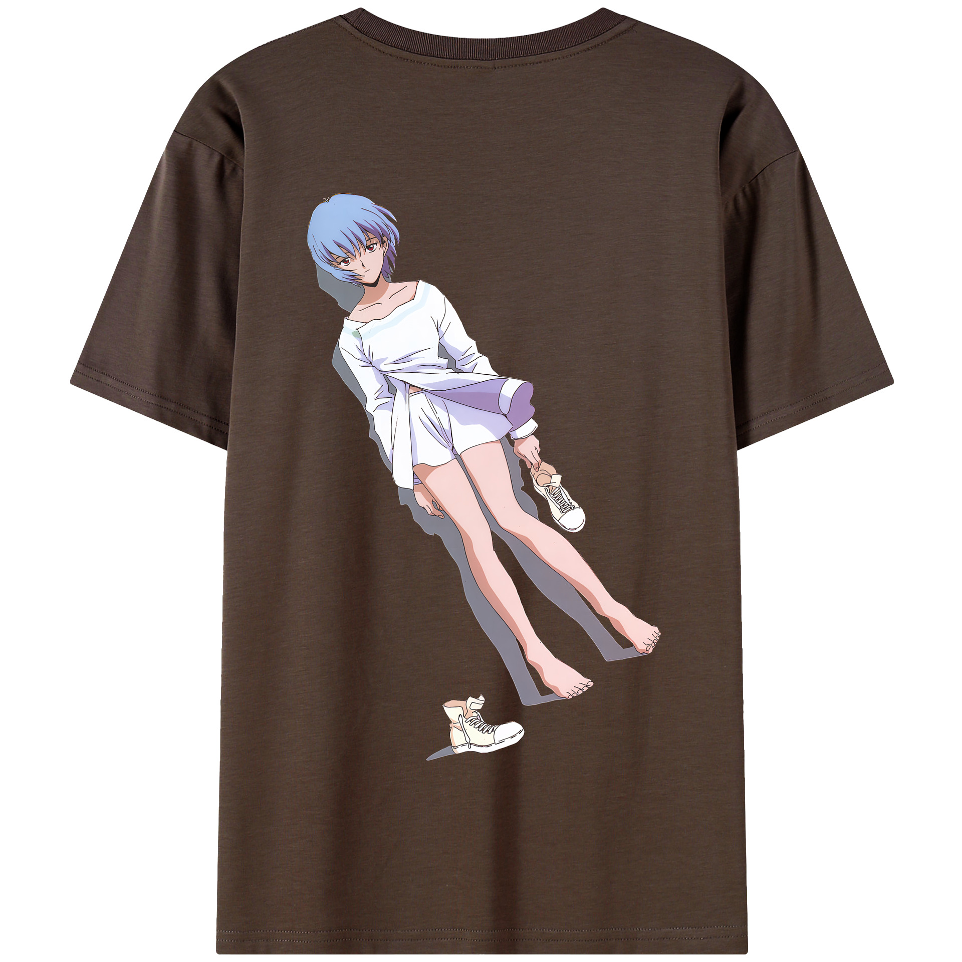 （画像用） EVA 新世紀エヴァンゲリオン 綿100％半袖Tシャツ（背面プリント）