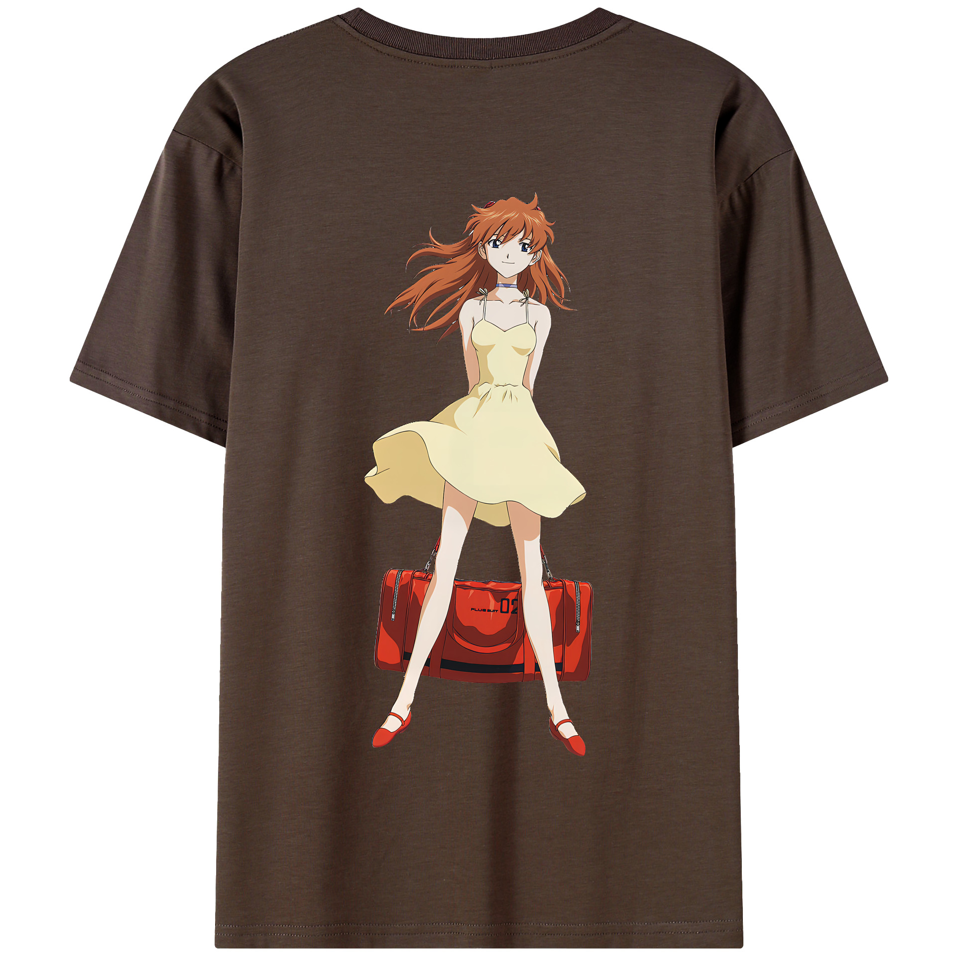 （画像用） EVA 新世紀エヴァンゲリオン 綿100％半袖Tシャツ（背面プリント）