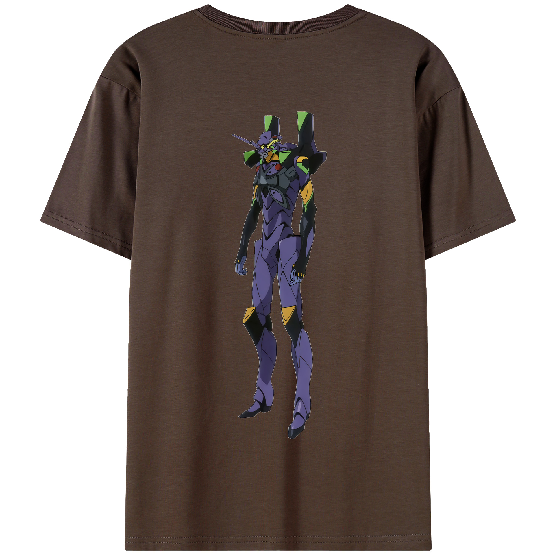 （画像用） EVA 新世紀エヴァンゲリオン 綿100％半袖Tシャツ（背面プリント）