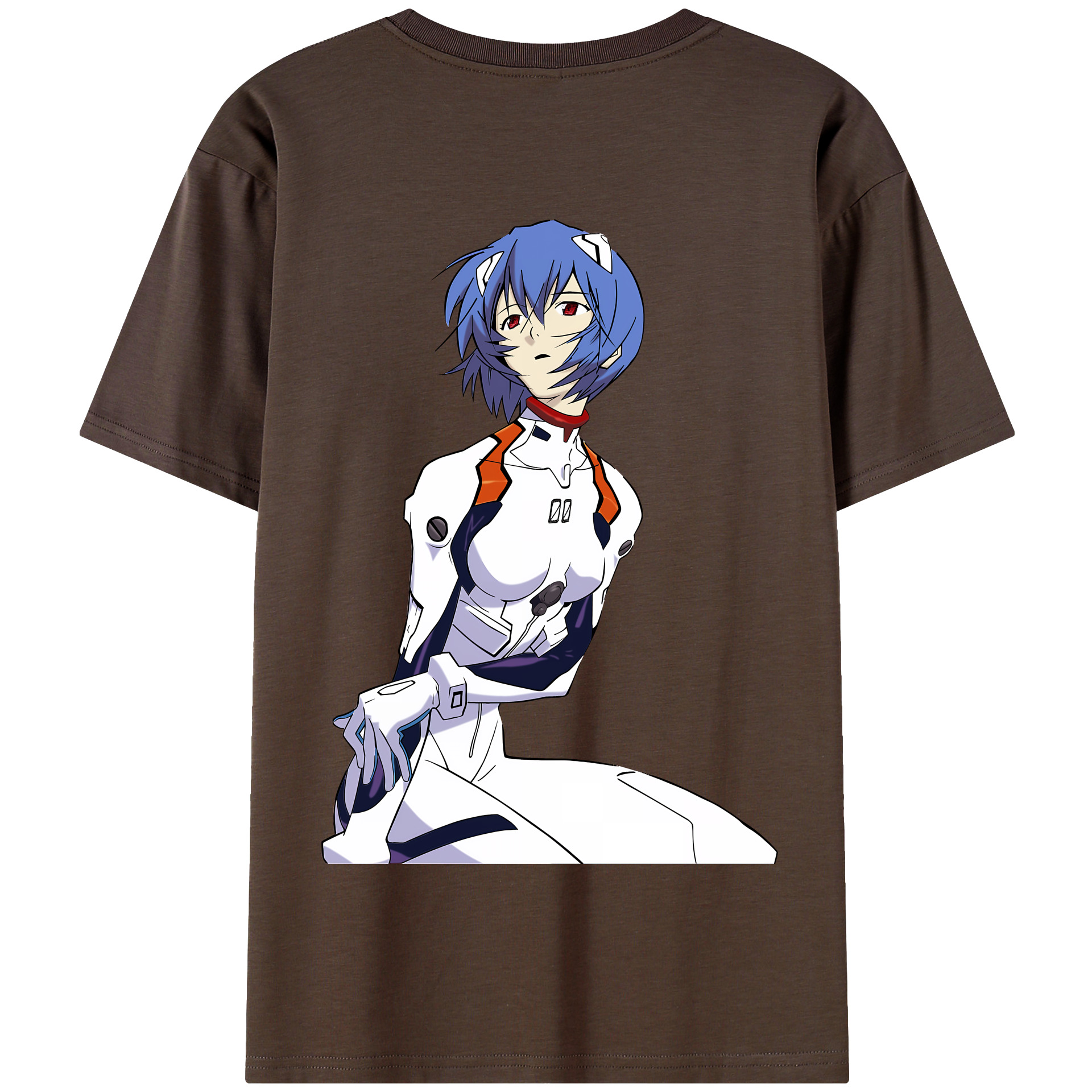 （画像用） EVA 新世紀エヴァンゲリオン 綿100％半袖Tシャツ（背面プリント）