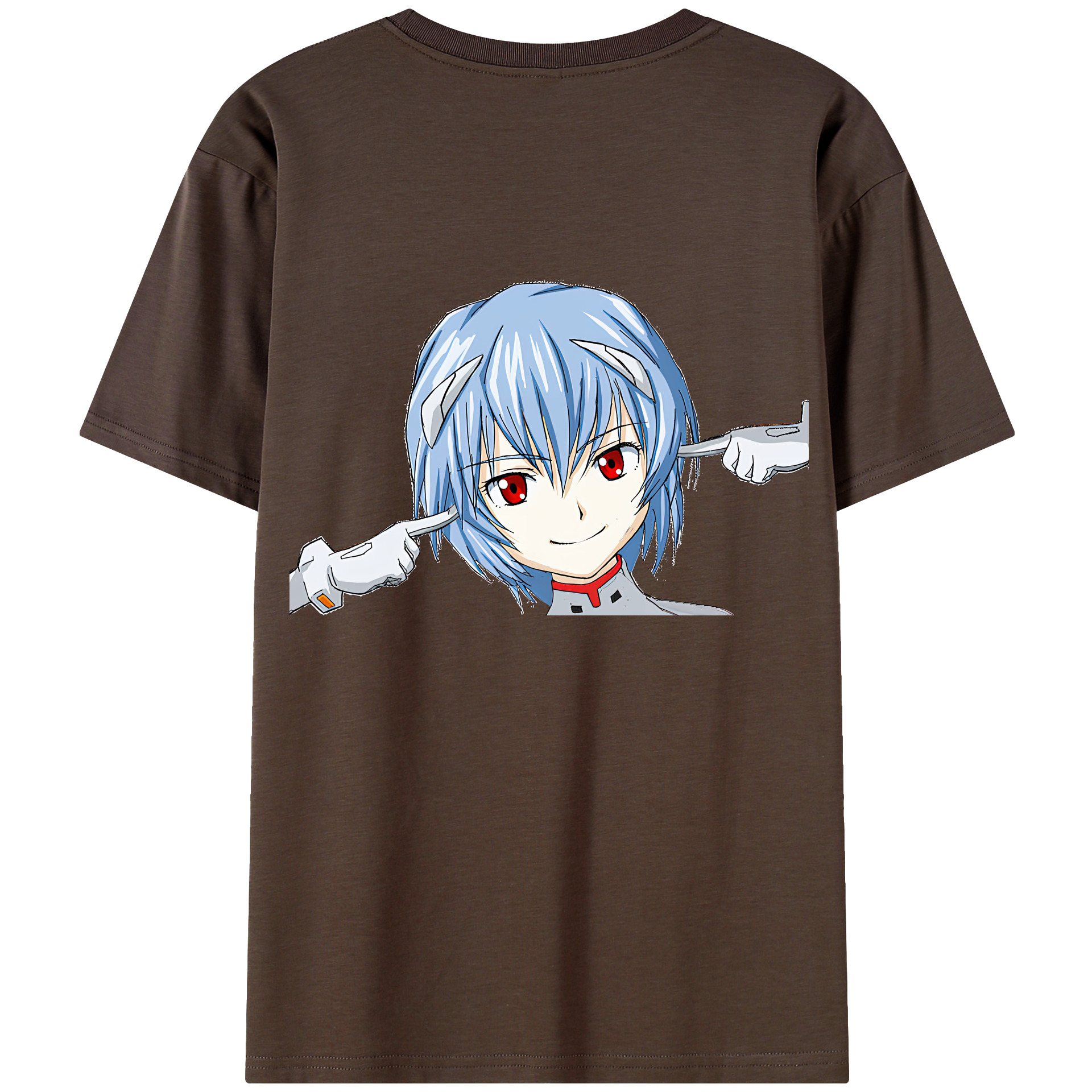 （画像用） EVA 新世紀エヴァンゲリオン 綿100％半袖Tシャツ（背面プリント）