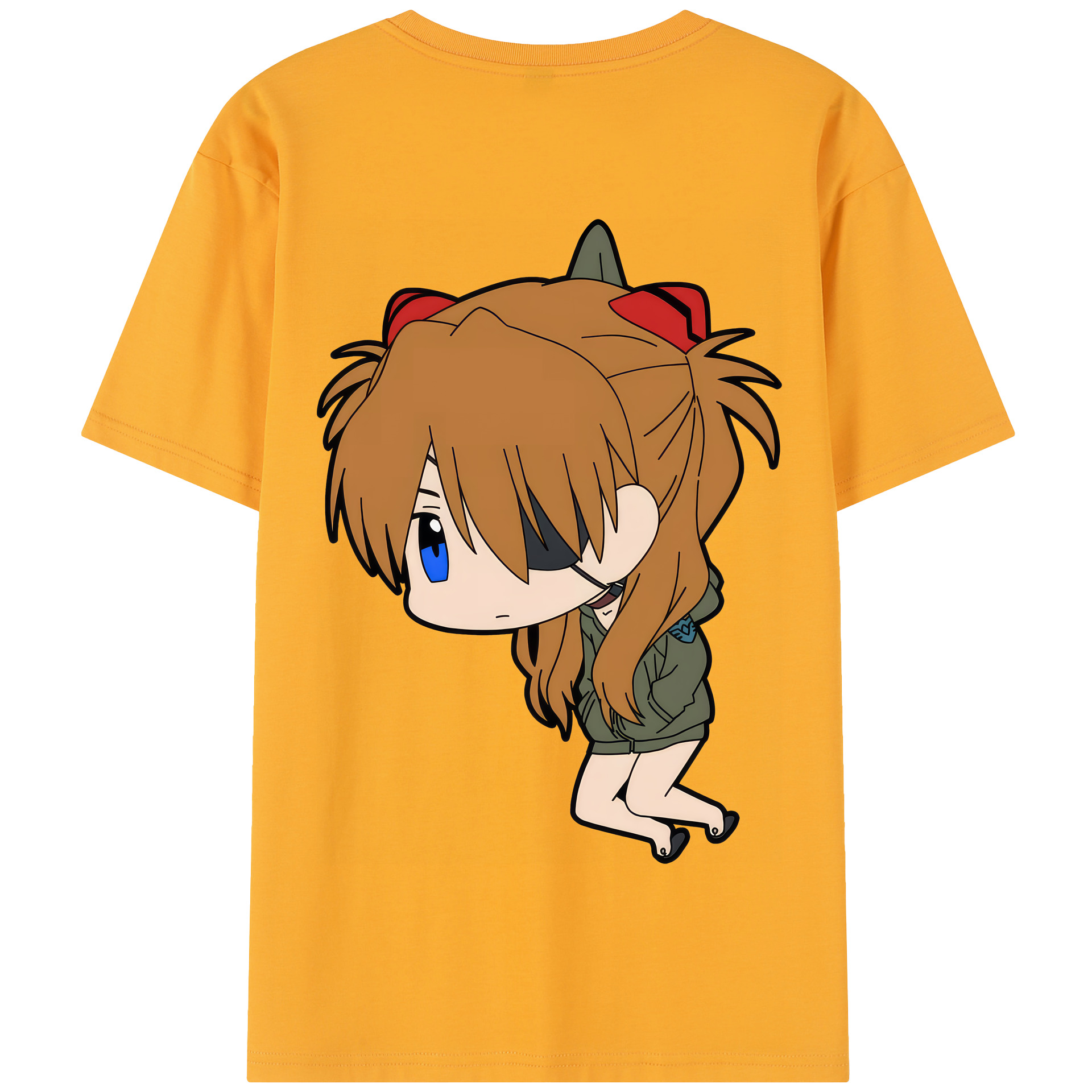 （画像用） EVA 新世紀エヴァンゲリオン 綿100％半袖Tシャツ（背面プリント）