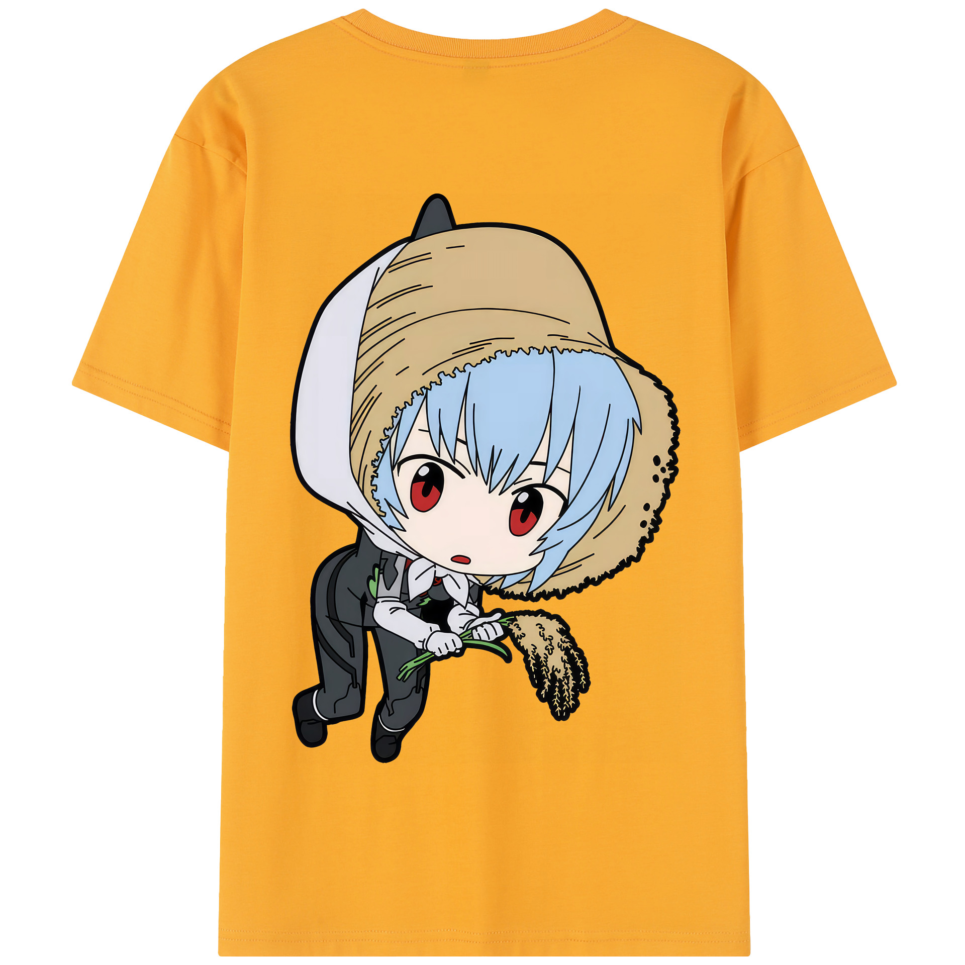 （画像用） EVA 新世紀エヴァンゲリオン 綿100％半袖Tシャツ（背面プリント）