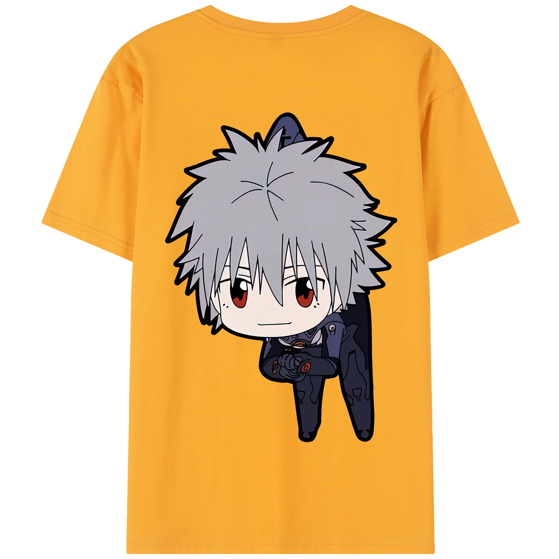 （画像用） EVA 新世紀エヴァンゲリオン 綿100％半袖Tシャツ（背面プリント）