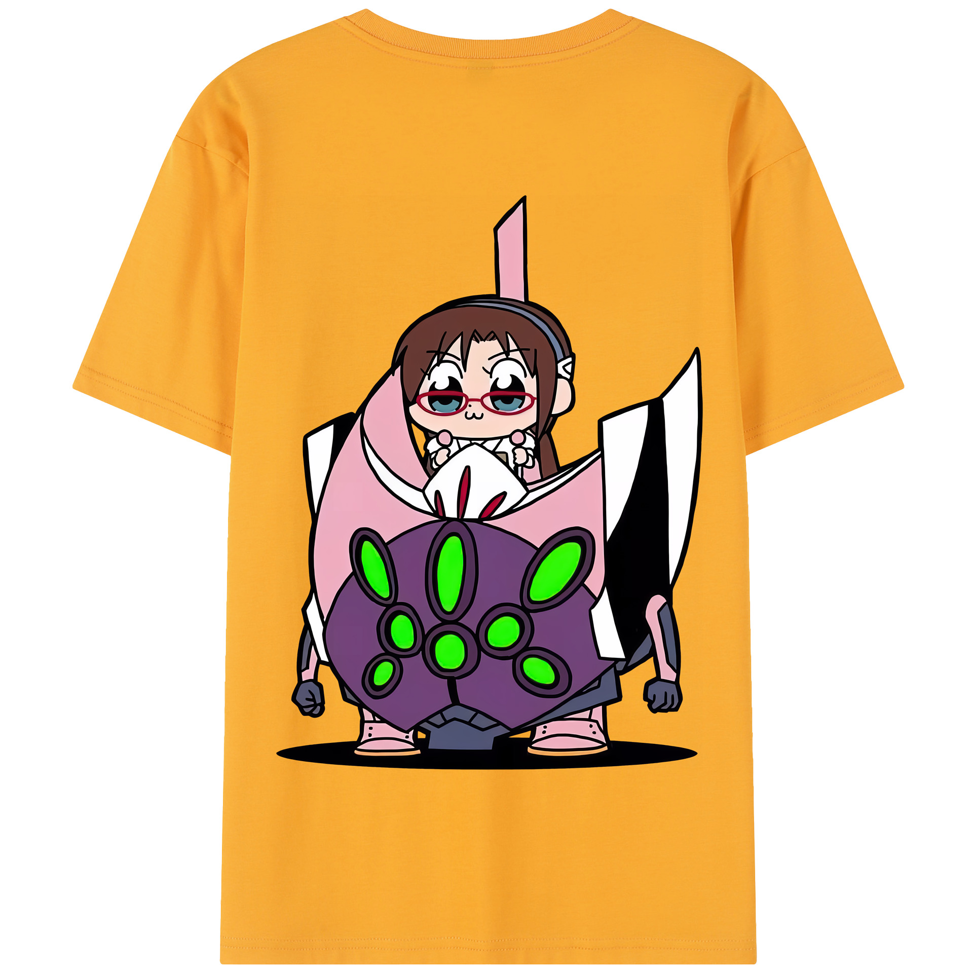 （画像用） EVA 新世紀エヴァンゲリオン 綿100％半袖Tシャツ（背面プリント）