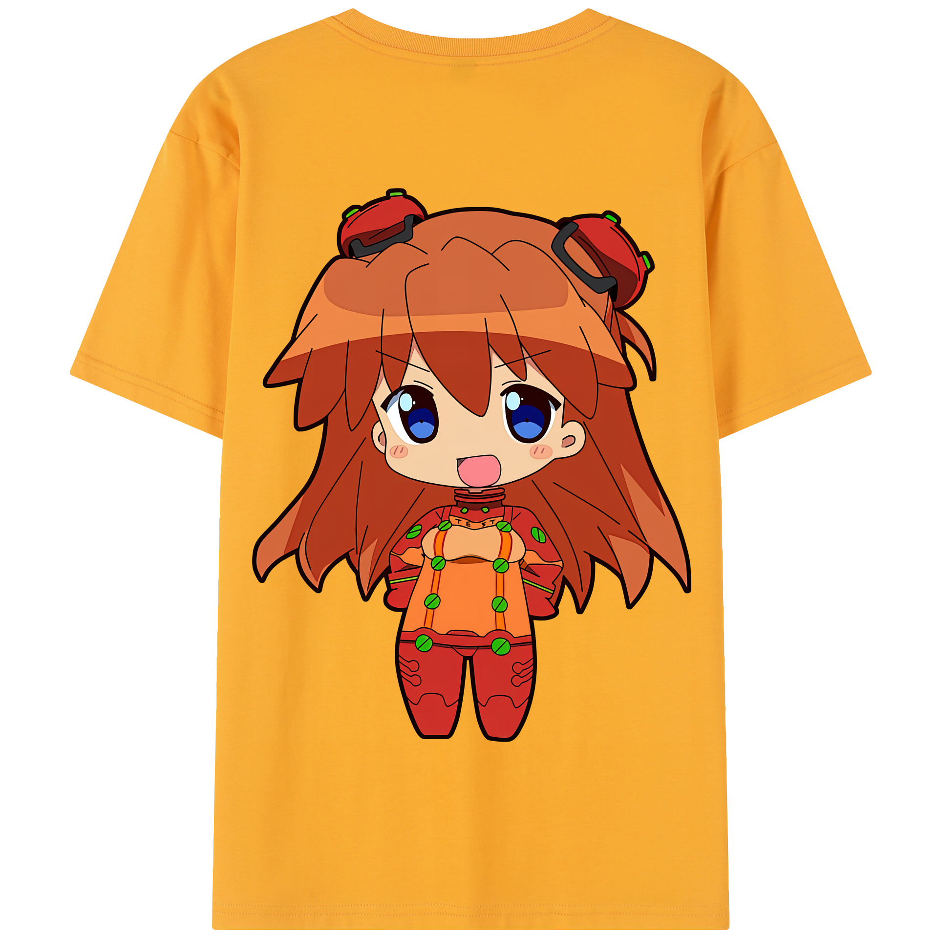 （画像用） EVA 新世紀エヴァンゲリオン 綿100％半袖Tシャツ（背面プリント）