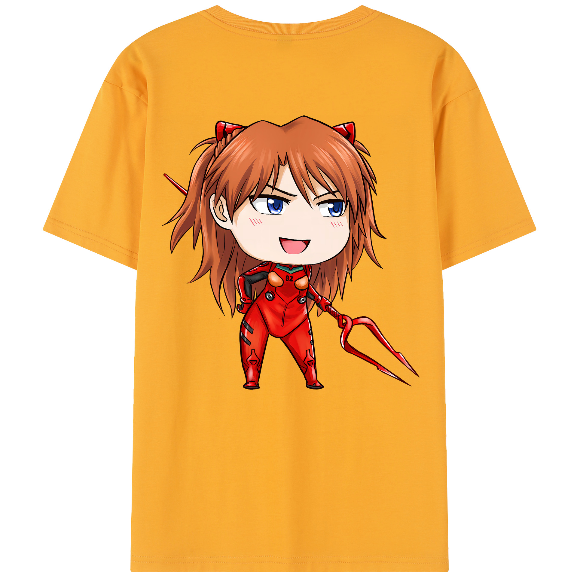 （画像用） EVA 新世紀エヴァンゲリオン 綿100％半袖Tシャツ（背面プリント）